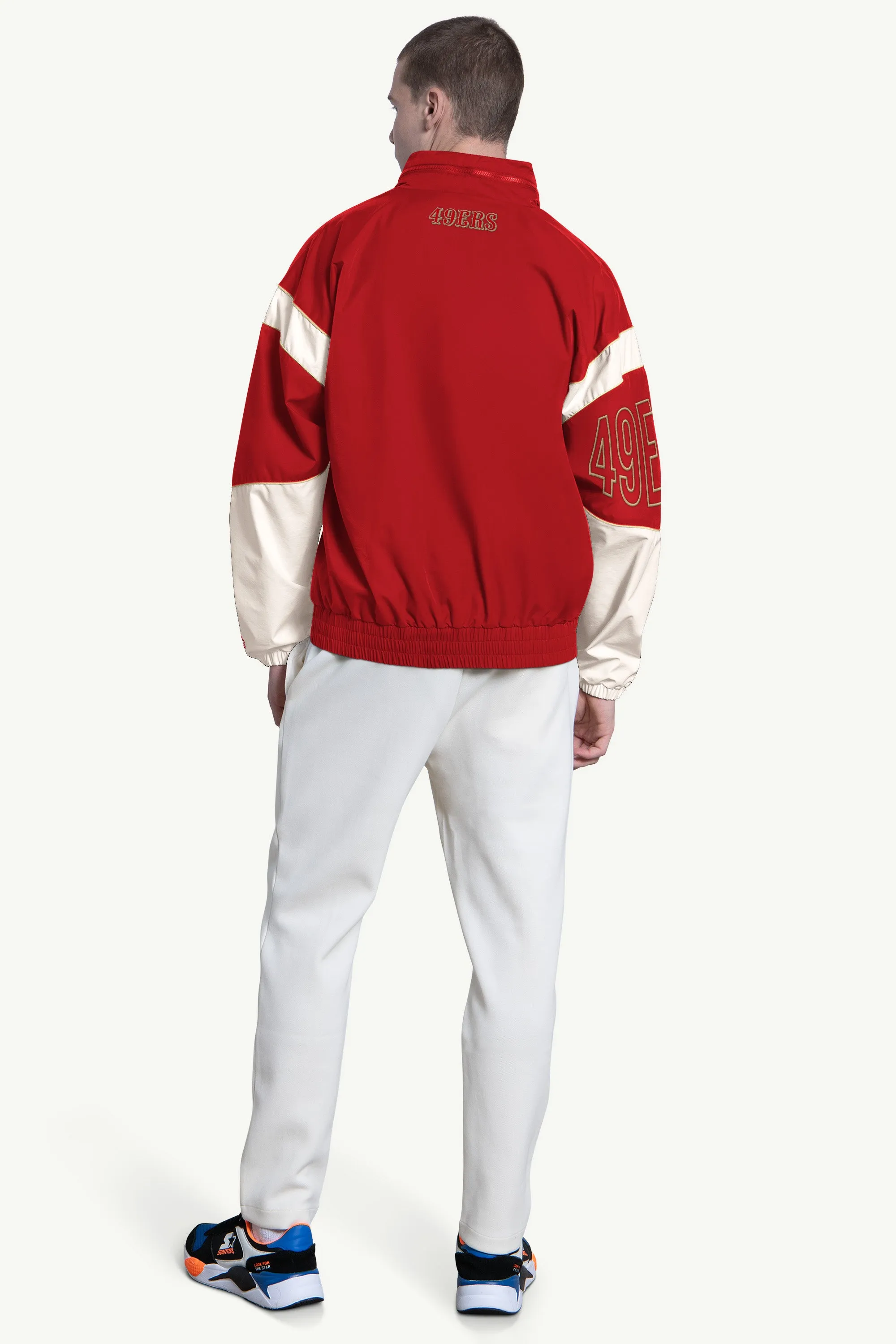 MENS SAN FRANCISCO 49ERS THE GUST FULL ZIP JACKET sold by Starter product image thumbnail 2