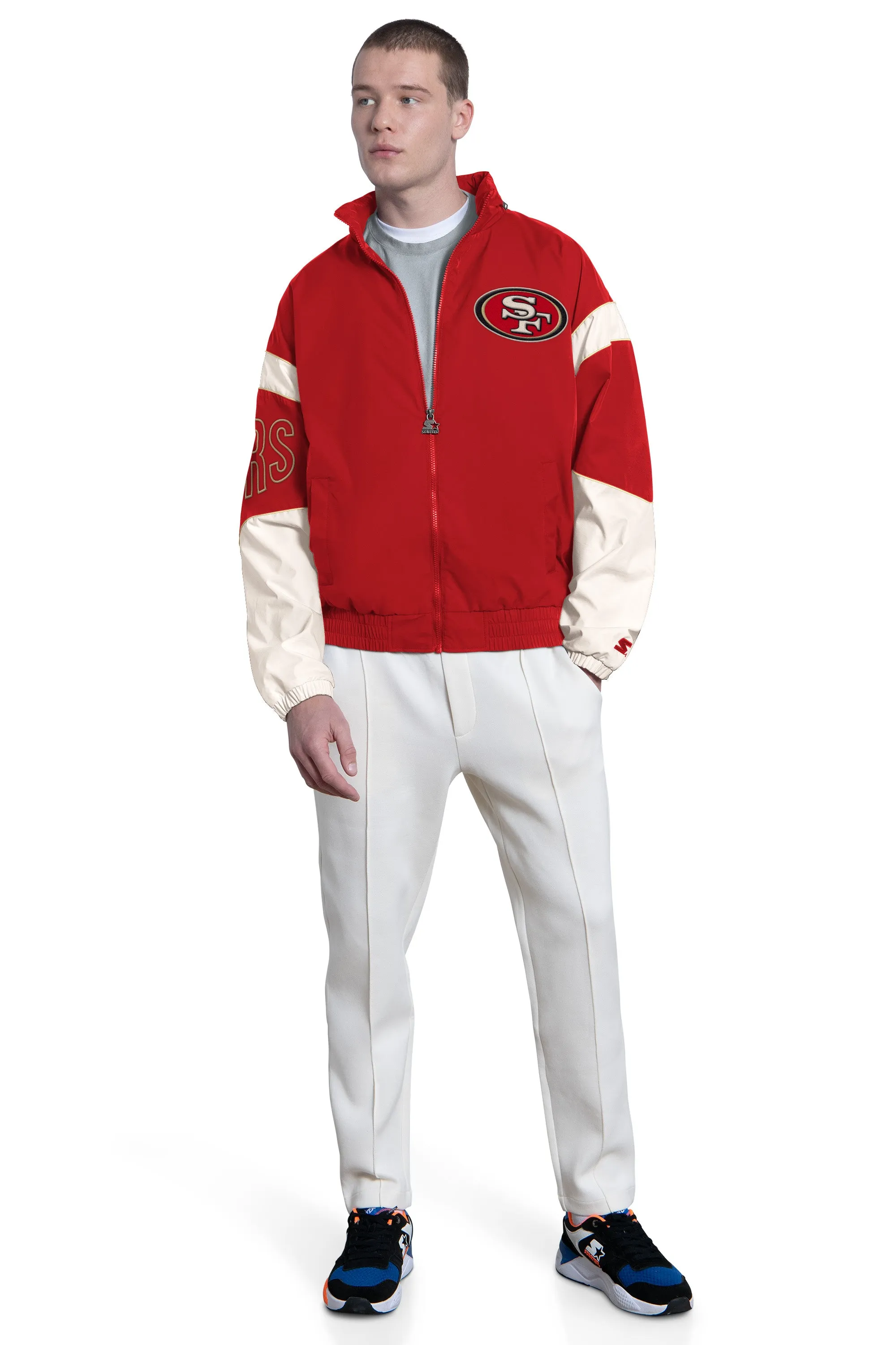 MENS SAN FRANCISCO 49ERS THE GUST FULL ZIP JACKET sold by Starter product image thumbnail 4