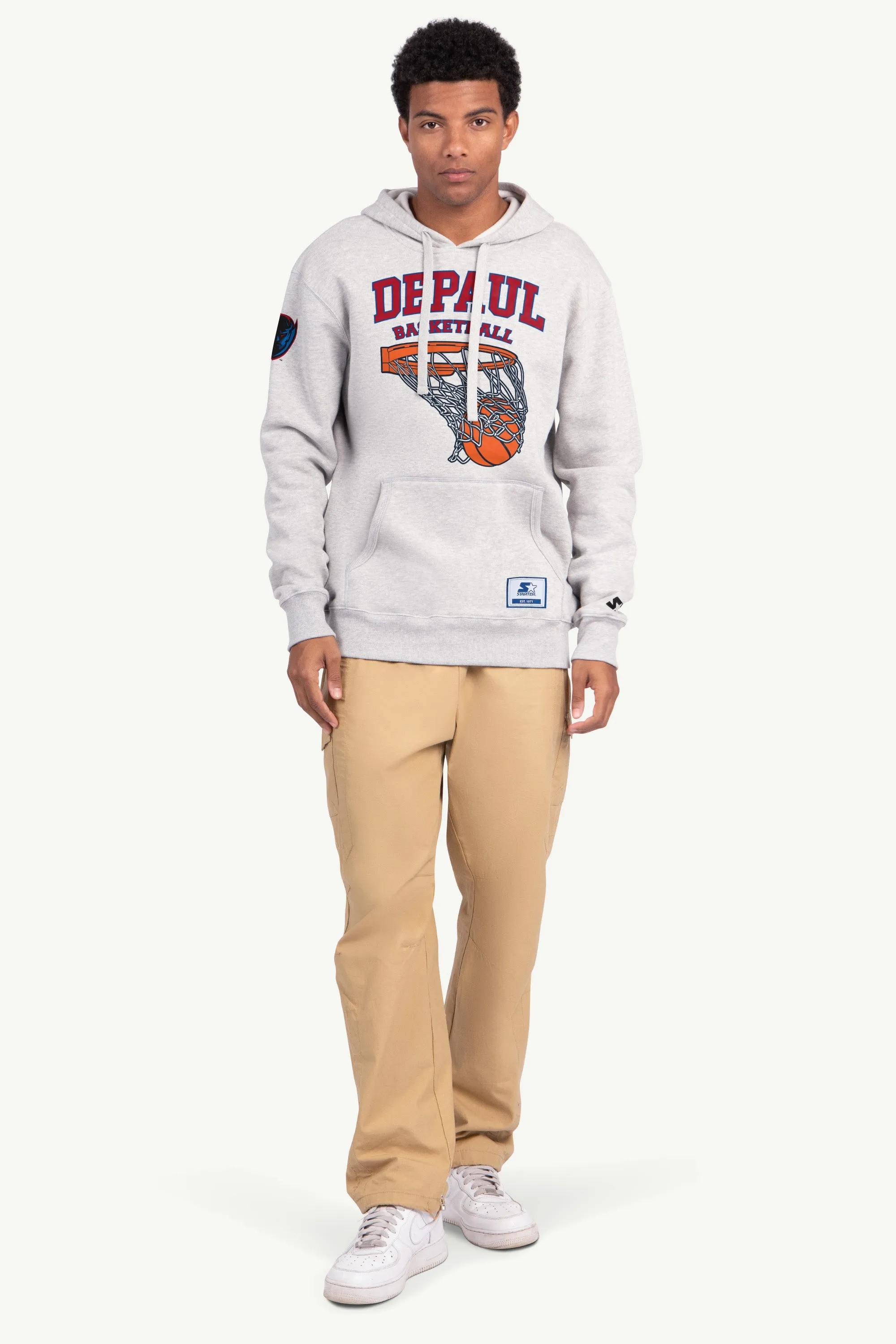 MENS DEPAUL BLUE DEMONS HOODIE sold by Starter product image thumbnail 3