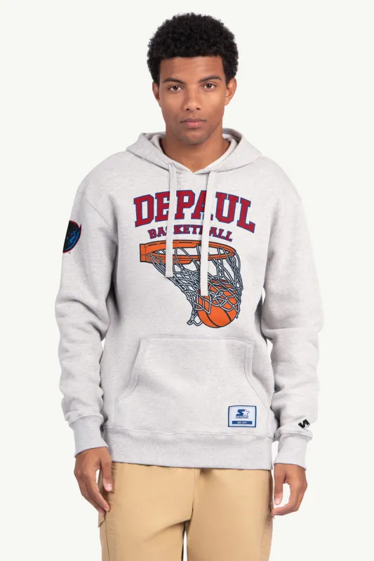 MENS DEPAUL BLUE DEMONS HOODIE made by Starter