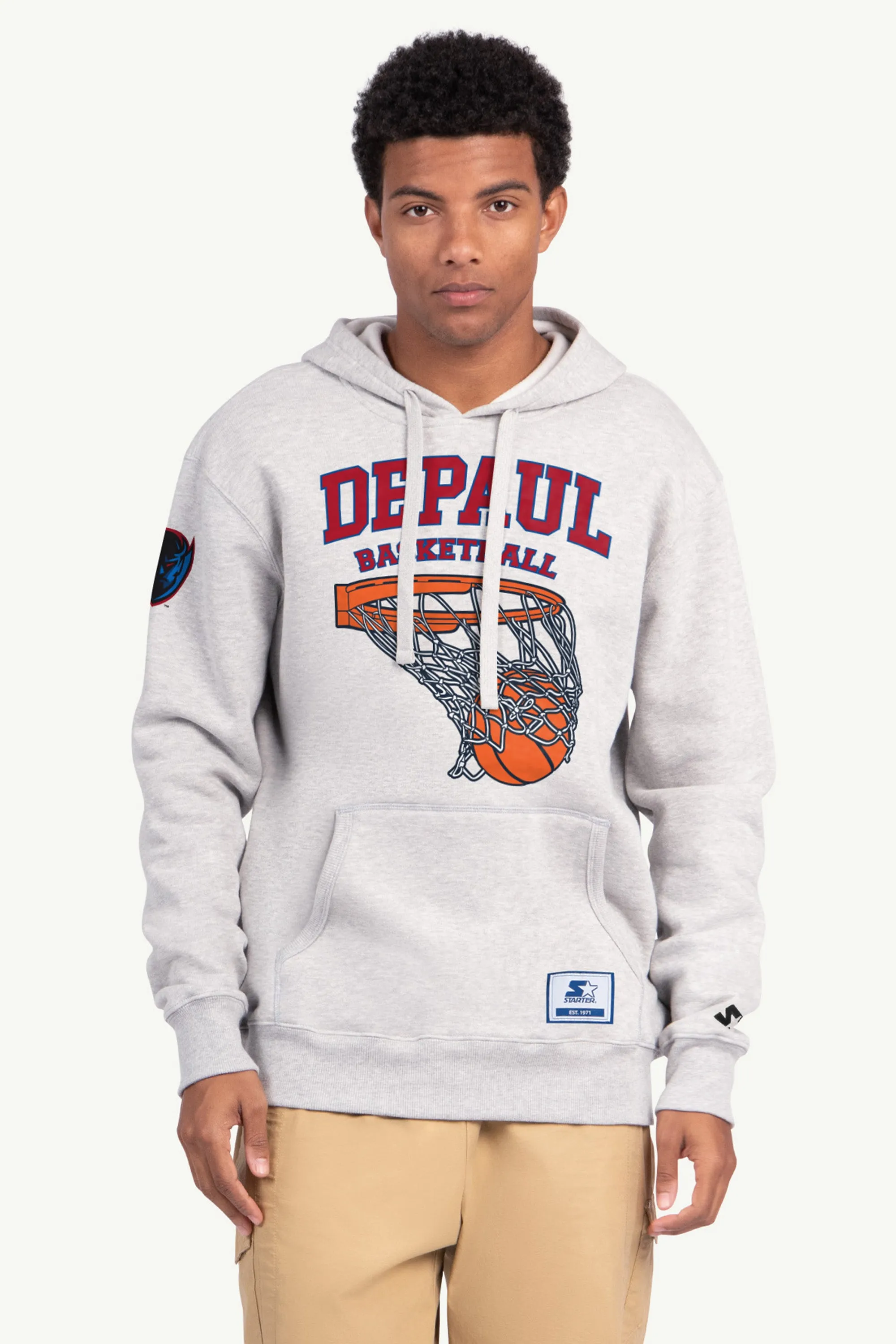 MENS DEPAUL BLUE DEMONS HOODIE sold by Starter