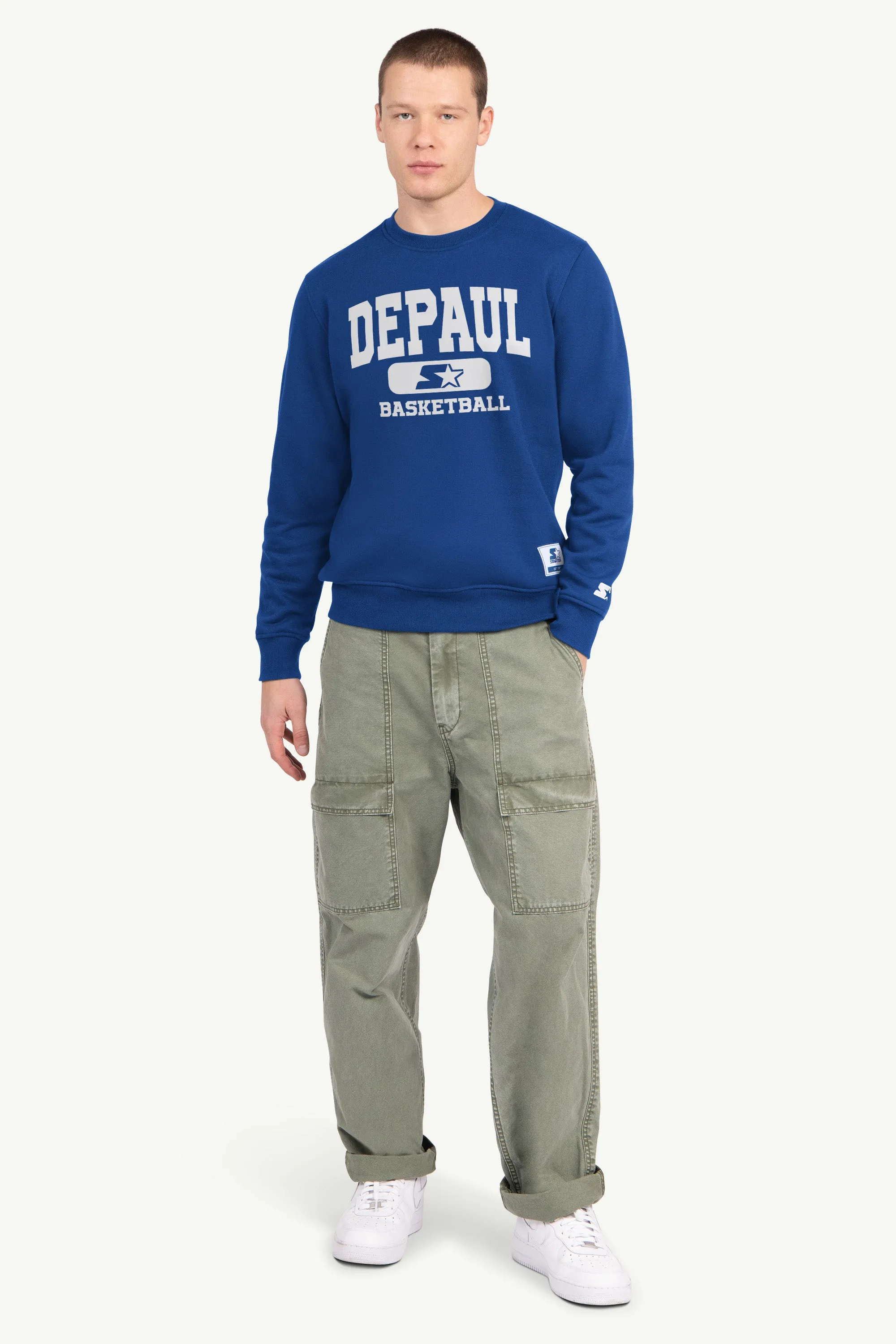 MENS DEPAUL BLUE DEMONS SWEATSHIRT sold by Starter product image thumbnail 3