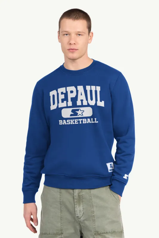 MENS DEPAUL BLUE DEMONS SWEATSHIRT made by Starter