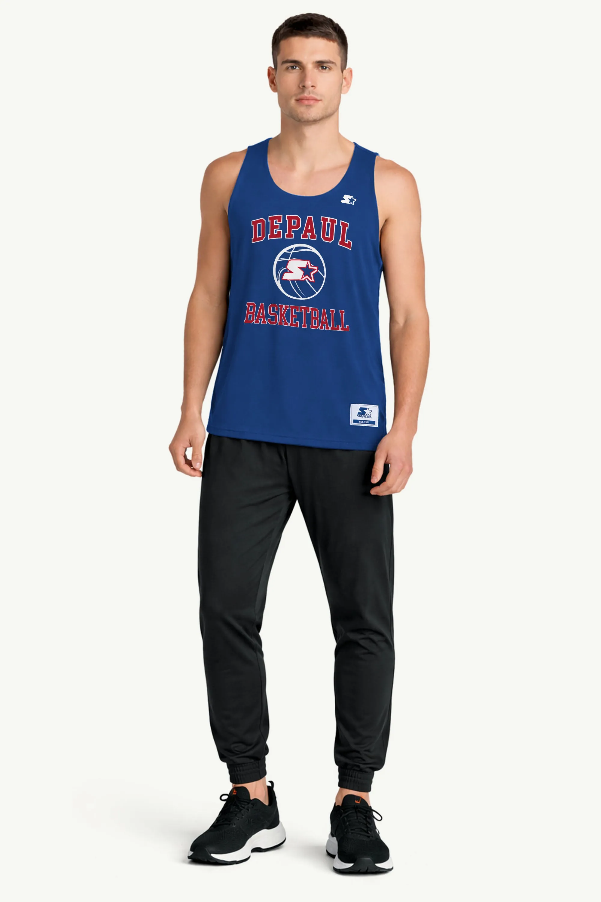 MENS DEPAUL BLUE DEMONS TANK TOP sold by Starter product image thumbnail 3