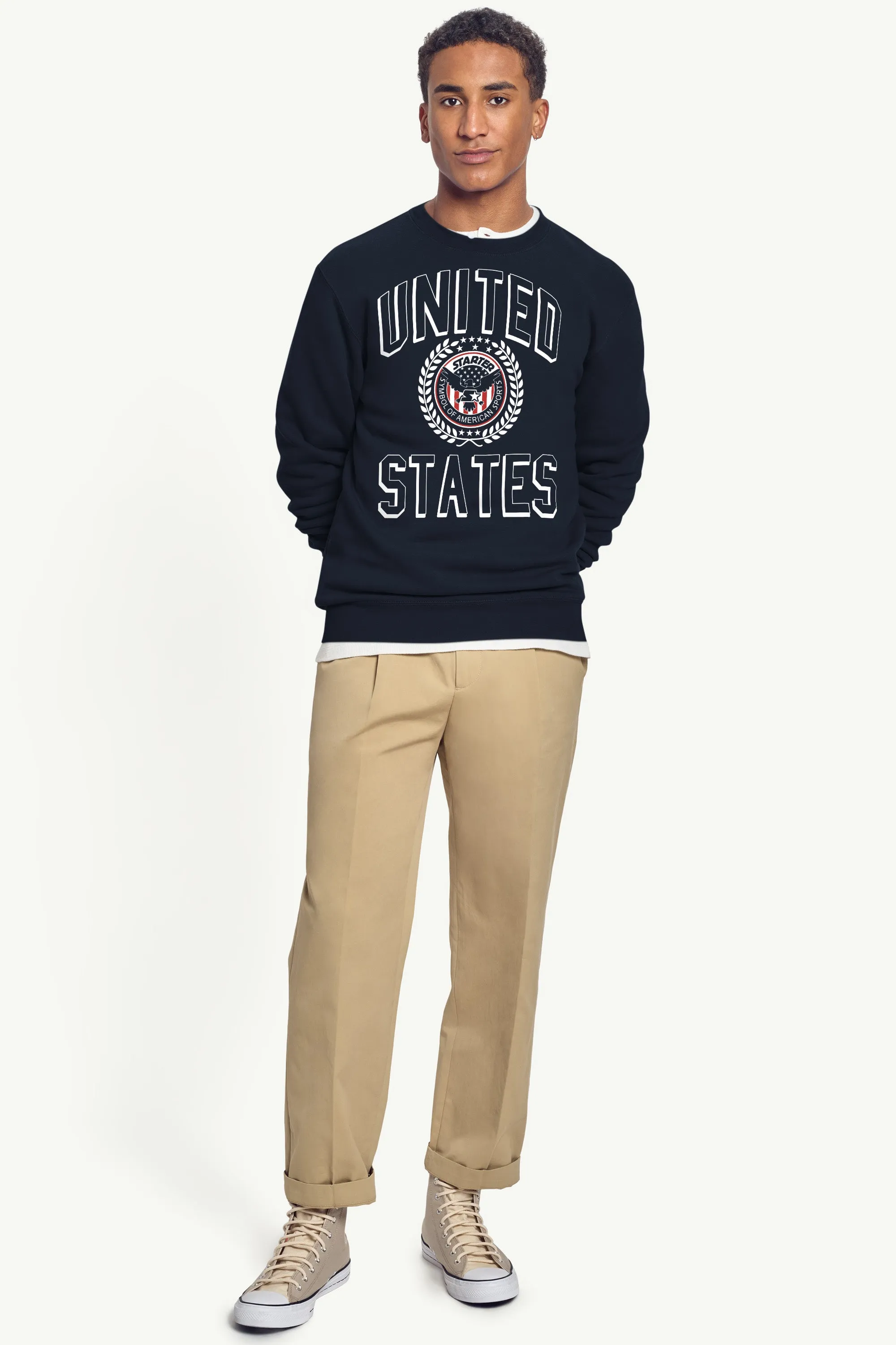 MENS STARTER USA EAGLE CREST SWEATSHIRT sold by Starter product image thumbnail 4