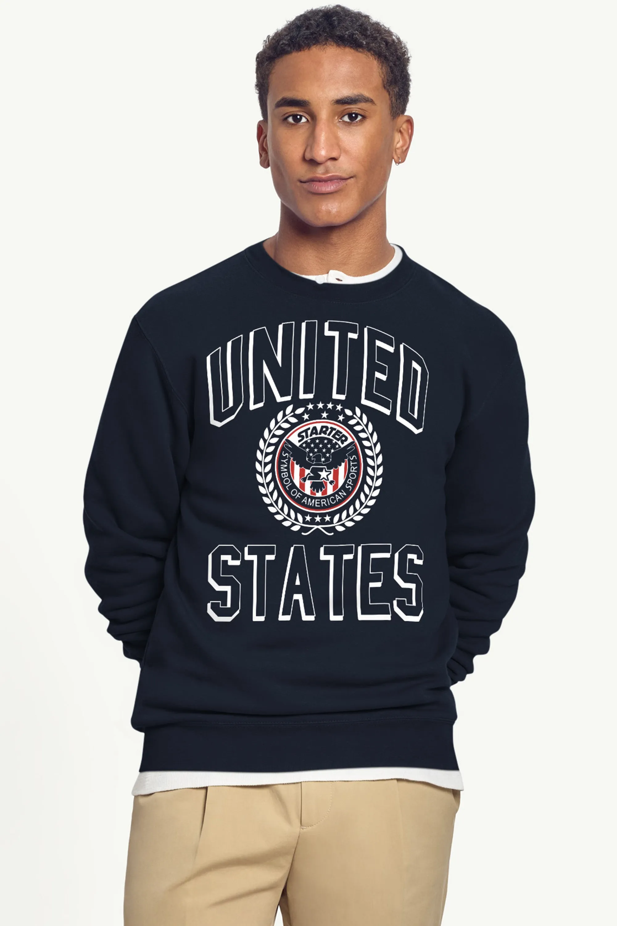 MENS STARTER USA EAGLE CREST SWEATSHIRT sold by Starter product image thumbnail 3