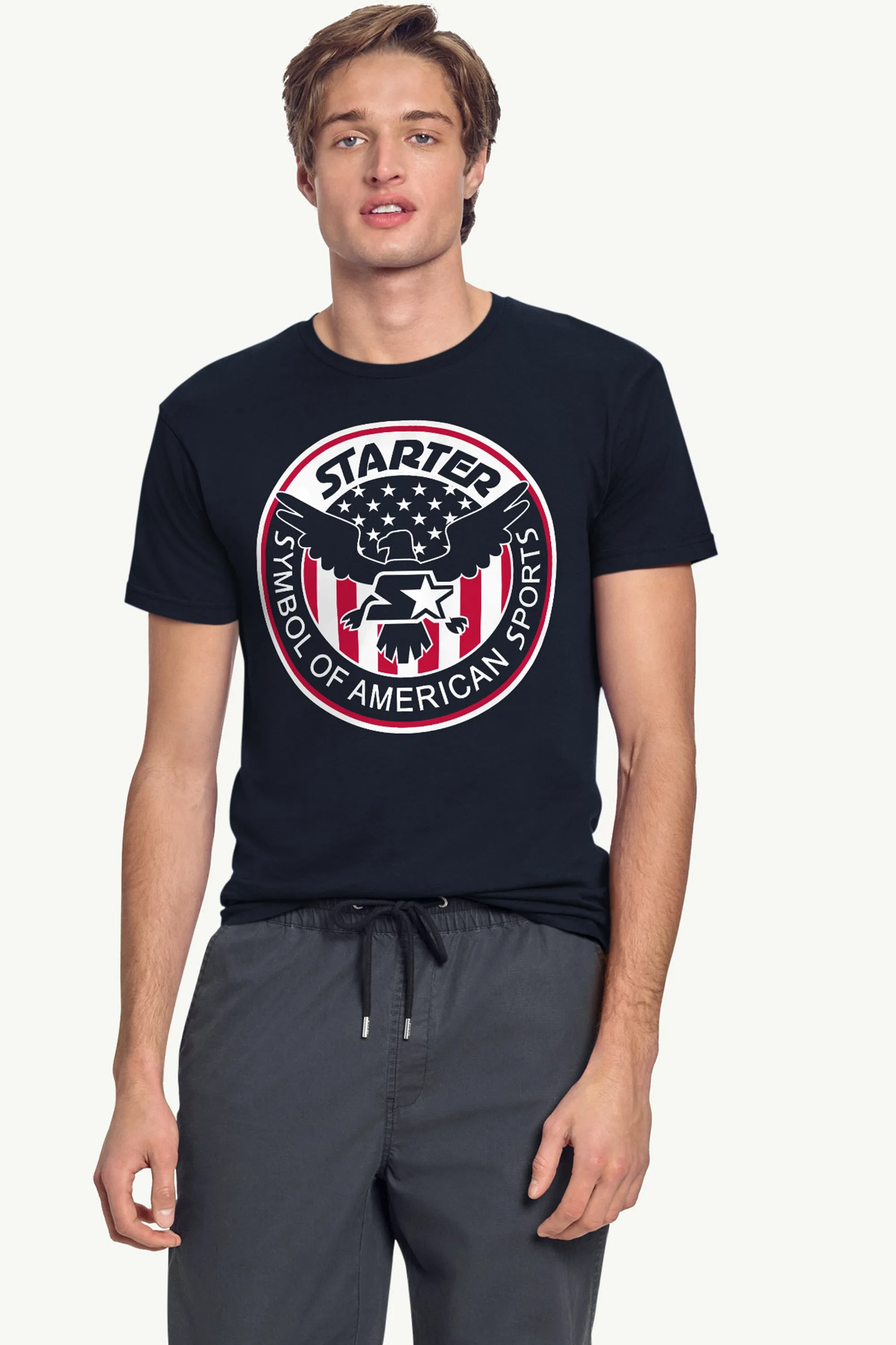 MENS STARTER USA EAGLE CREST SHORT SLEEVE T SHIRT sold by Starter product image thumbnail 3