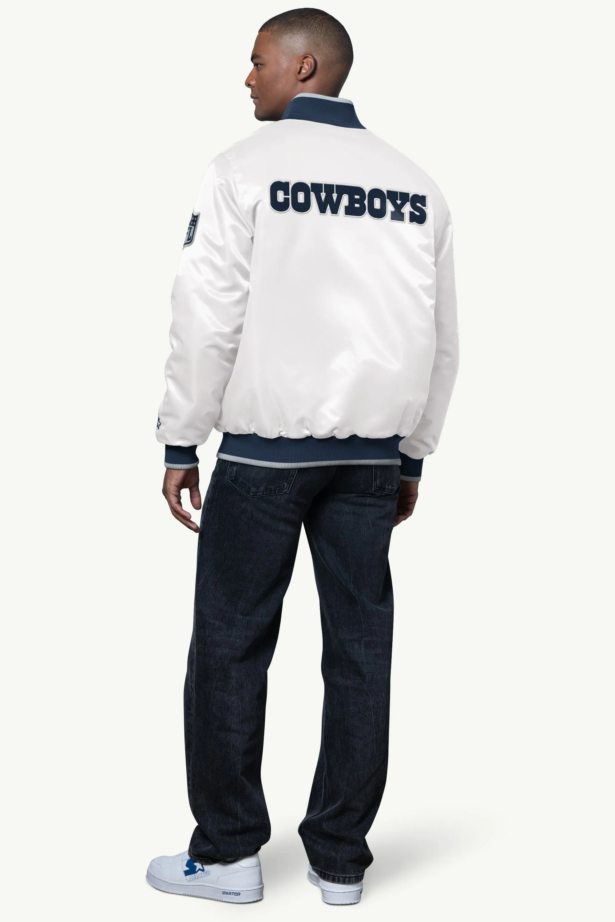 MENS DALLAS COWBOYS AMBASSADOR SATIN VARSITY sold by Starter product image thumbnail 2