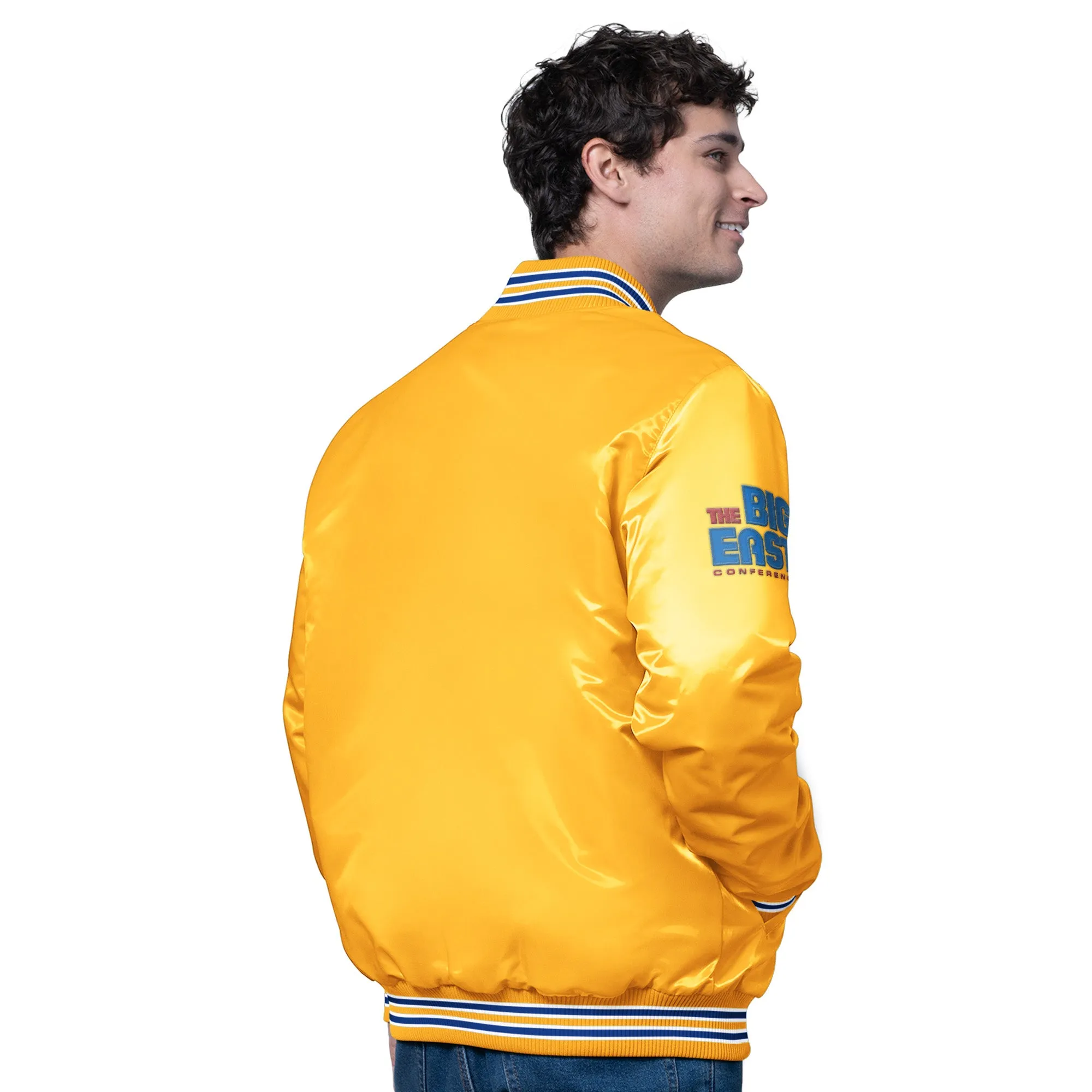 MENS MARQUETTE GOLDEN EAGLES SATIN VARSITY JACKET sold by Starter product image thumbnail 2