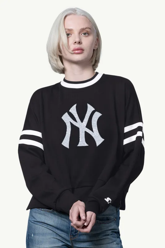 WOMENS NEW YORK YANKEES RALLY SWEATSHIRT made by Starter