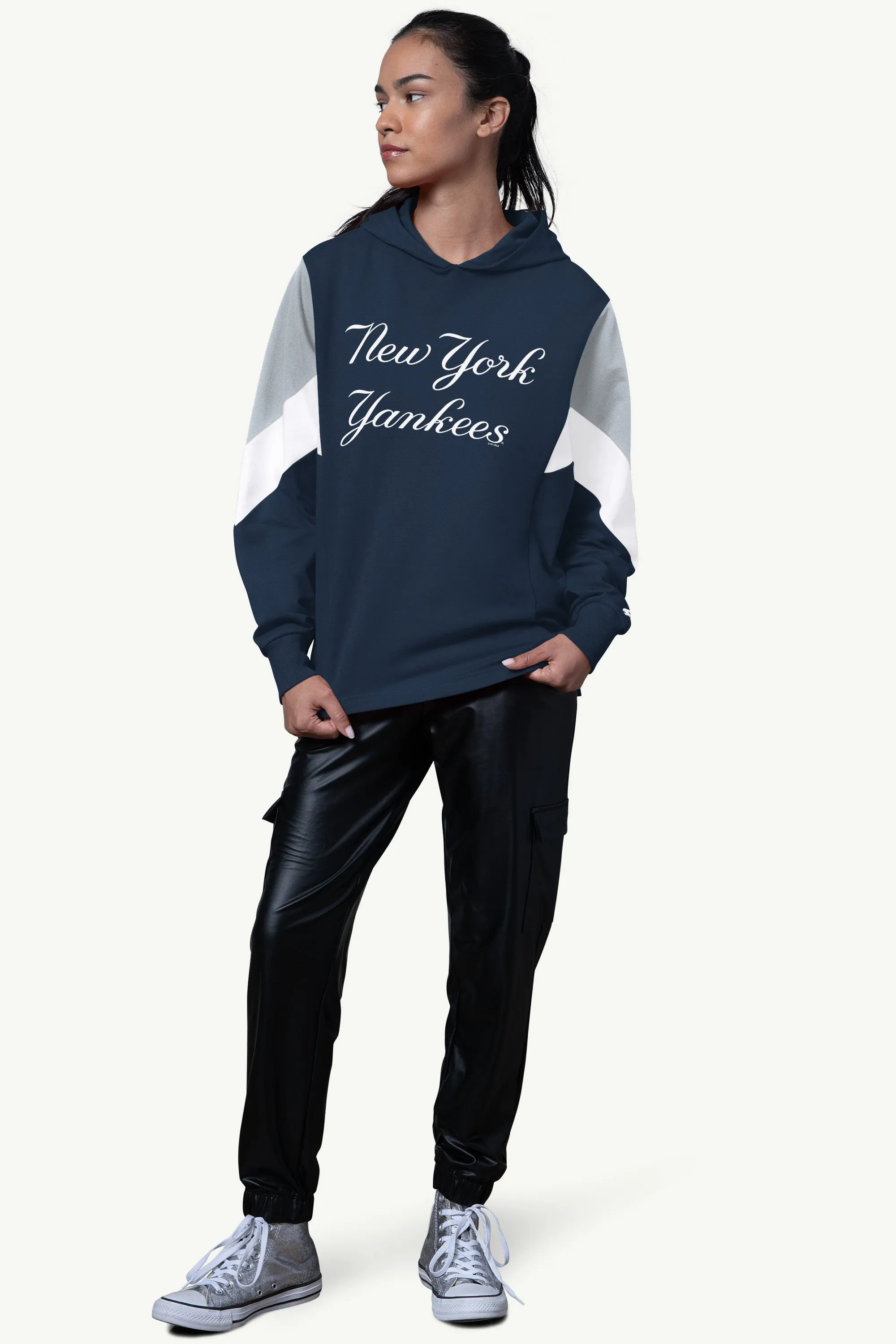 WOMENS NEW YORK YANKEES HOODIE sold by Starter product image thumbnail 3