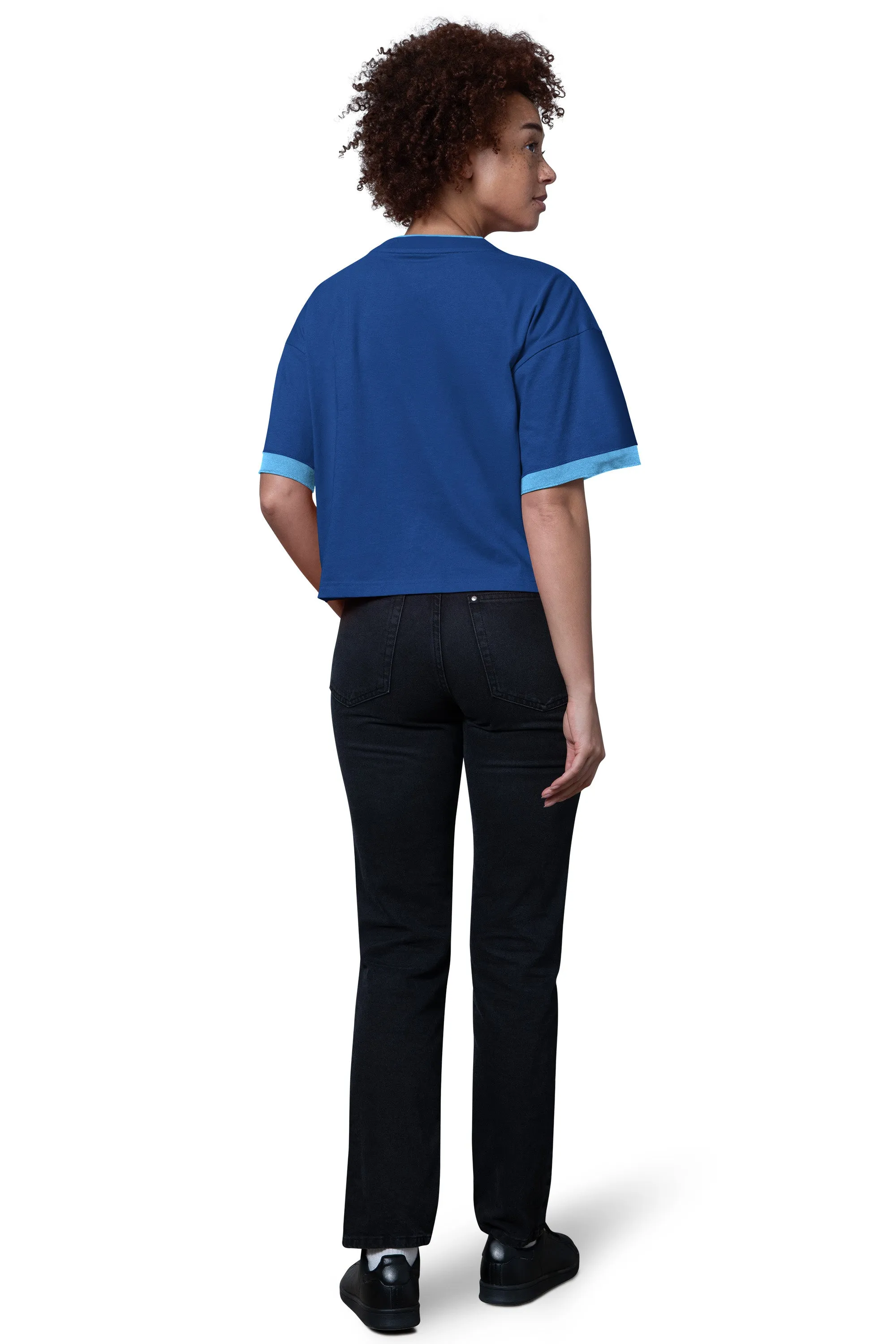 WOMENS KANSAS CITY ROYALS CROPPED T SHIRT sold by Starter product image thumbnail 2