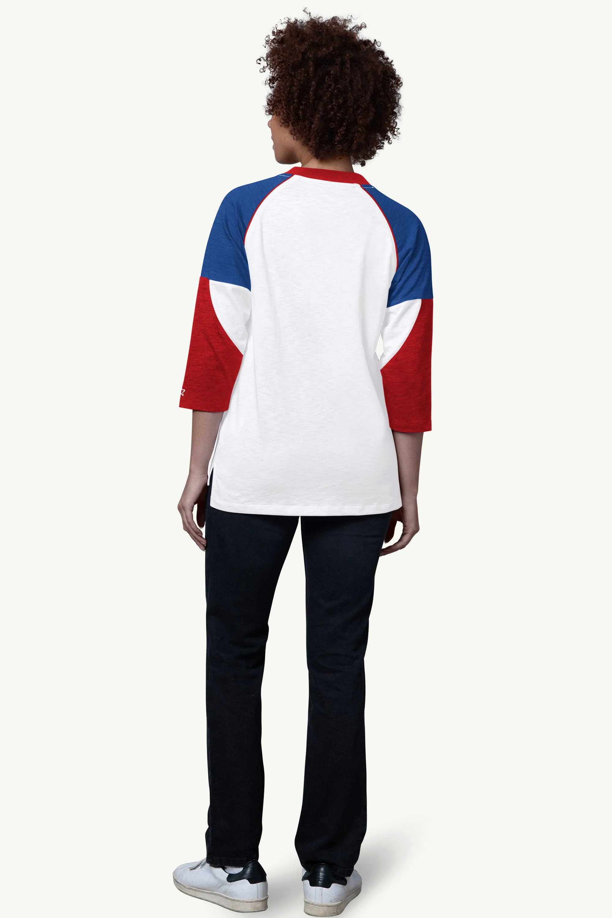 WOMENS CHICAGO CUBS RAGLAN SLEEVE TOP sold by Starter product image thumbnail 2