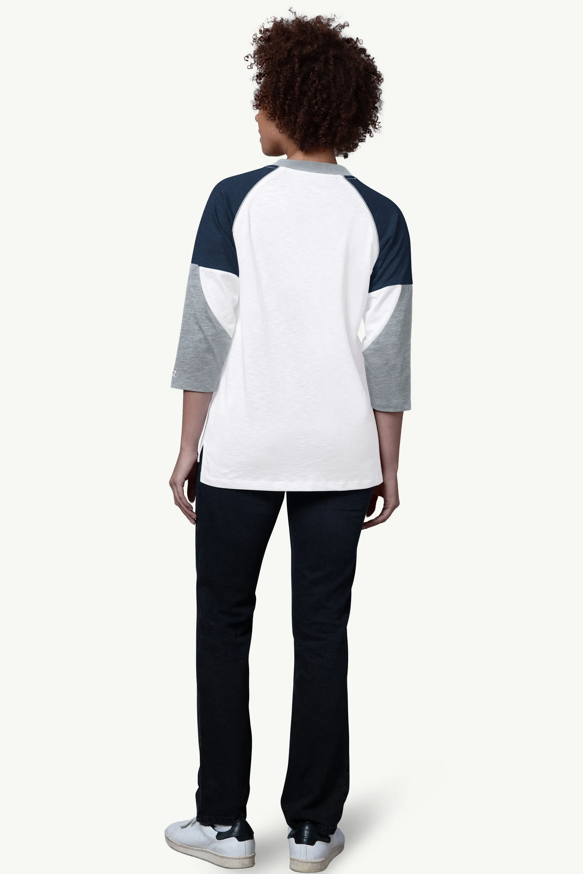 WOMENS NEW YORK YANKEES RAGLAN SLEEVE TOP sold by Starter product image thumbnail 2