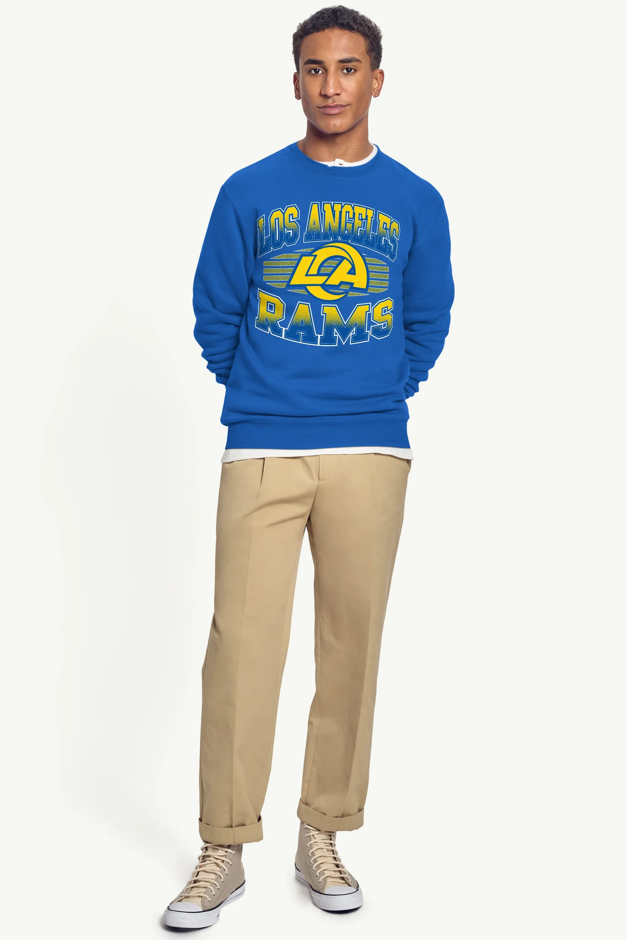MENS LOS ANGELES RAMS GRIT SWEATSHIRT sold by Starter product image thumbnail 3