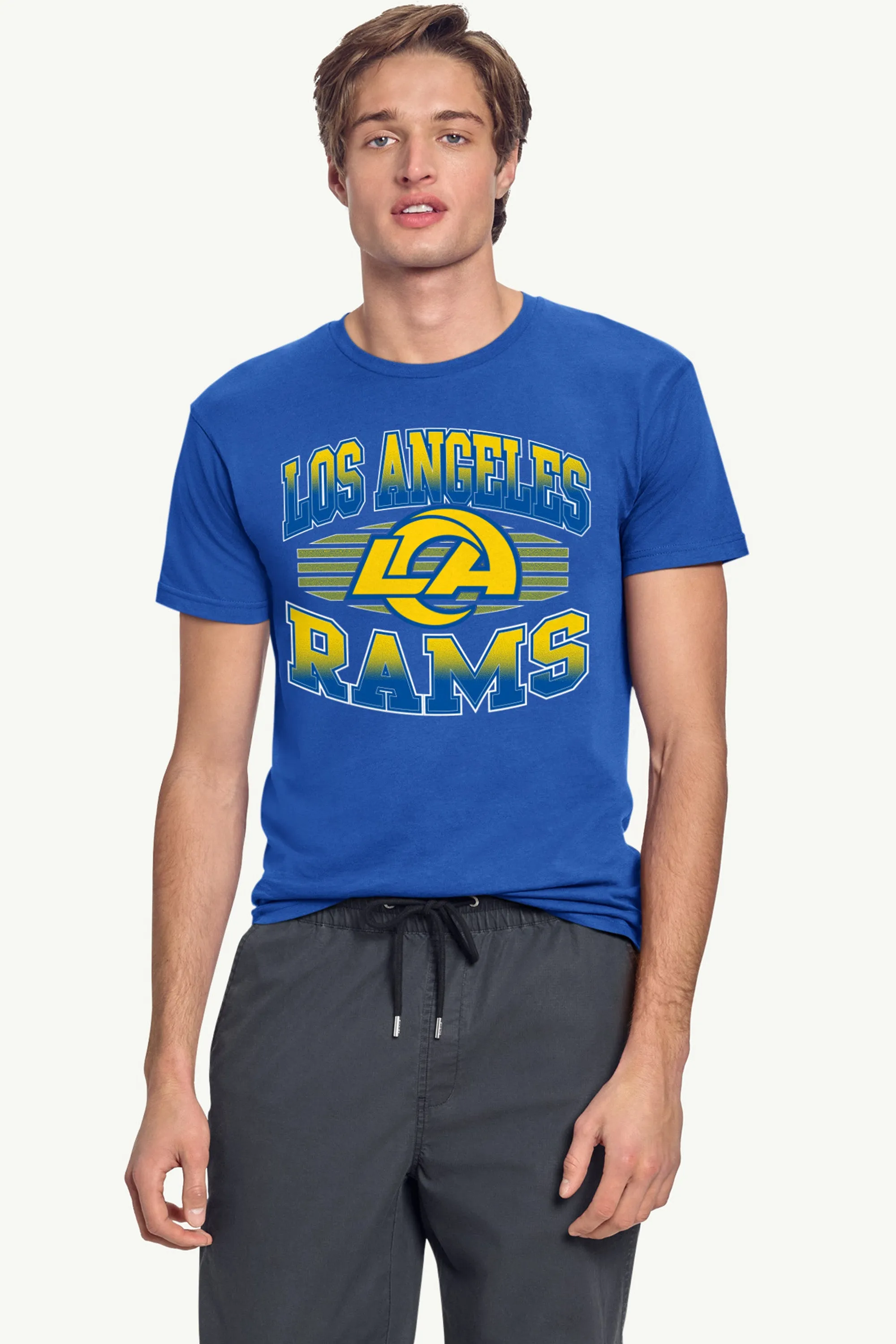 MENS LOS ANGELES RAMS TEAM GRIT SHORT SLEEVE T SHIRT sold by Starter product image thumbnail 3