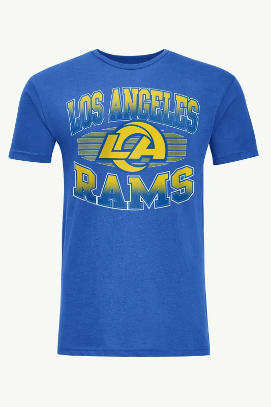 MENS LOS ANGELES RAMS TEAM GRIT SHORT SLEEVE T SHIRT made by Starter