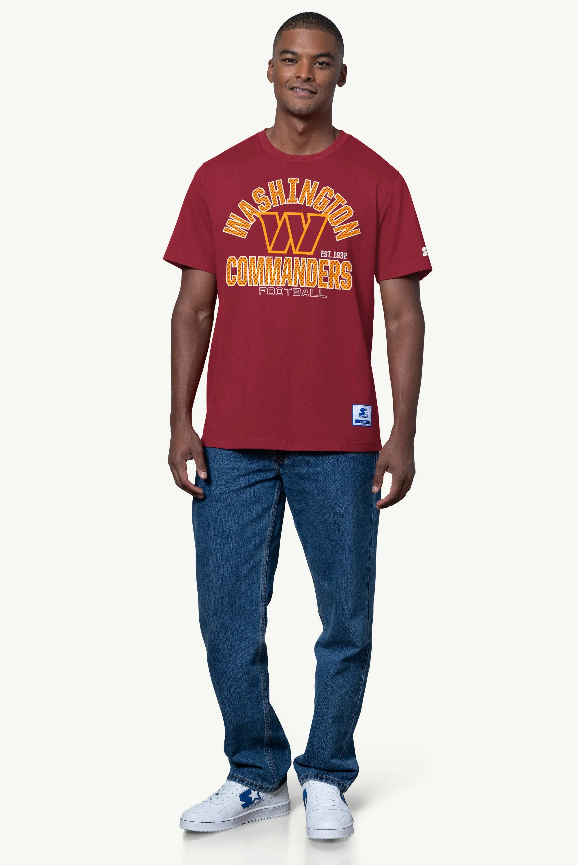 MENS WASHINGTON COMMANDERS SHORT SLEEVE T SHIRT sold by Starter product image thumbnail 3