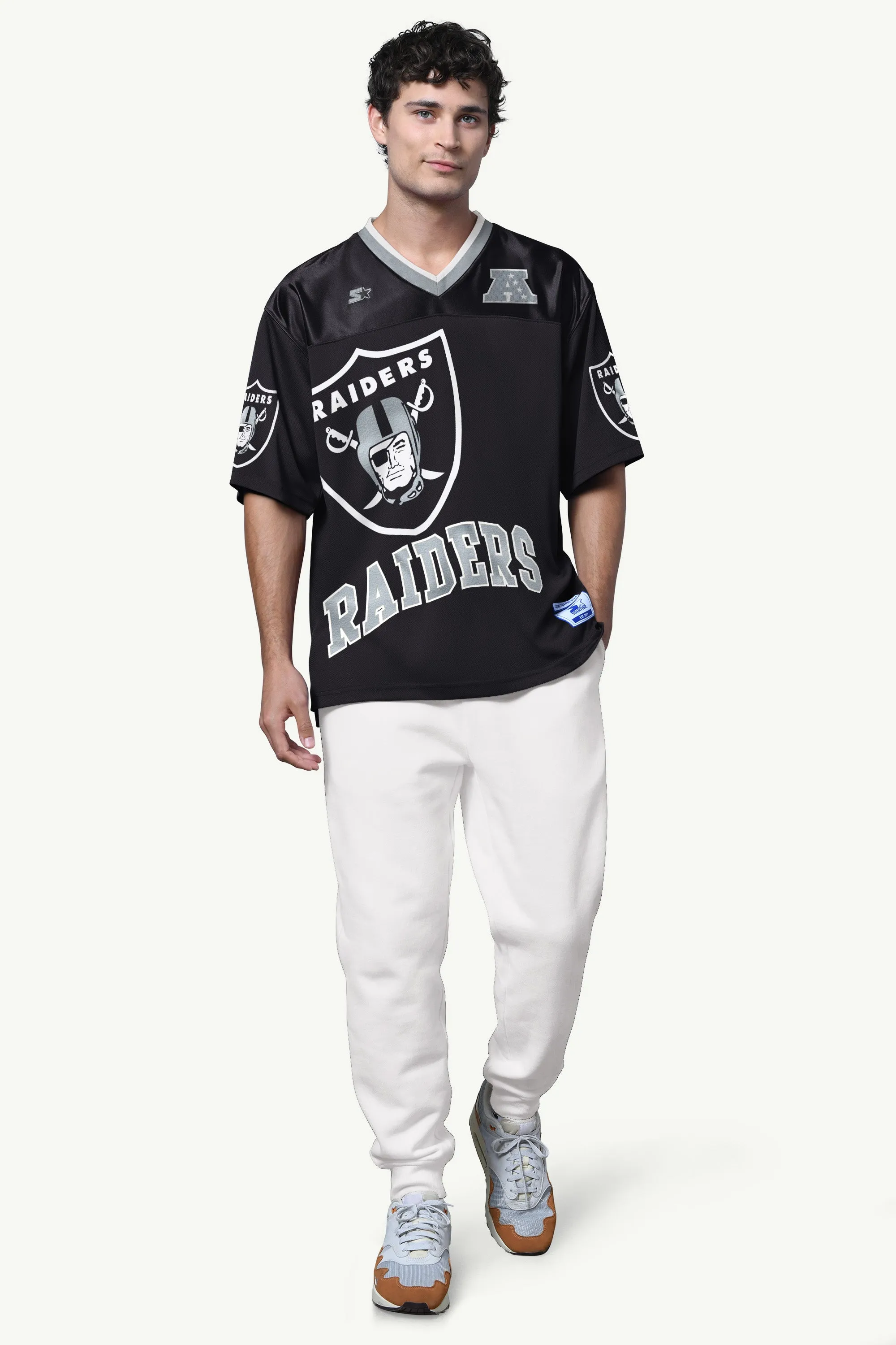 MENS LAS VEGAS RAIDERS FORWARD PASS JERSEY sold by Starter product image thumbnail 3