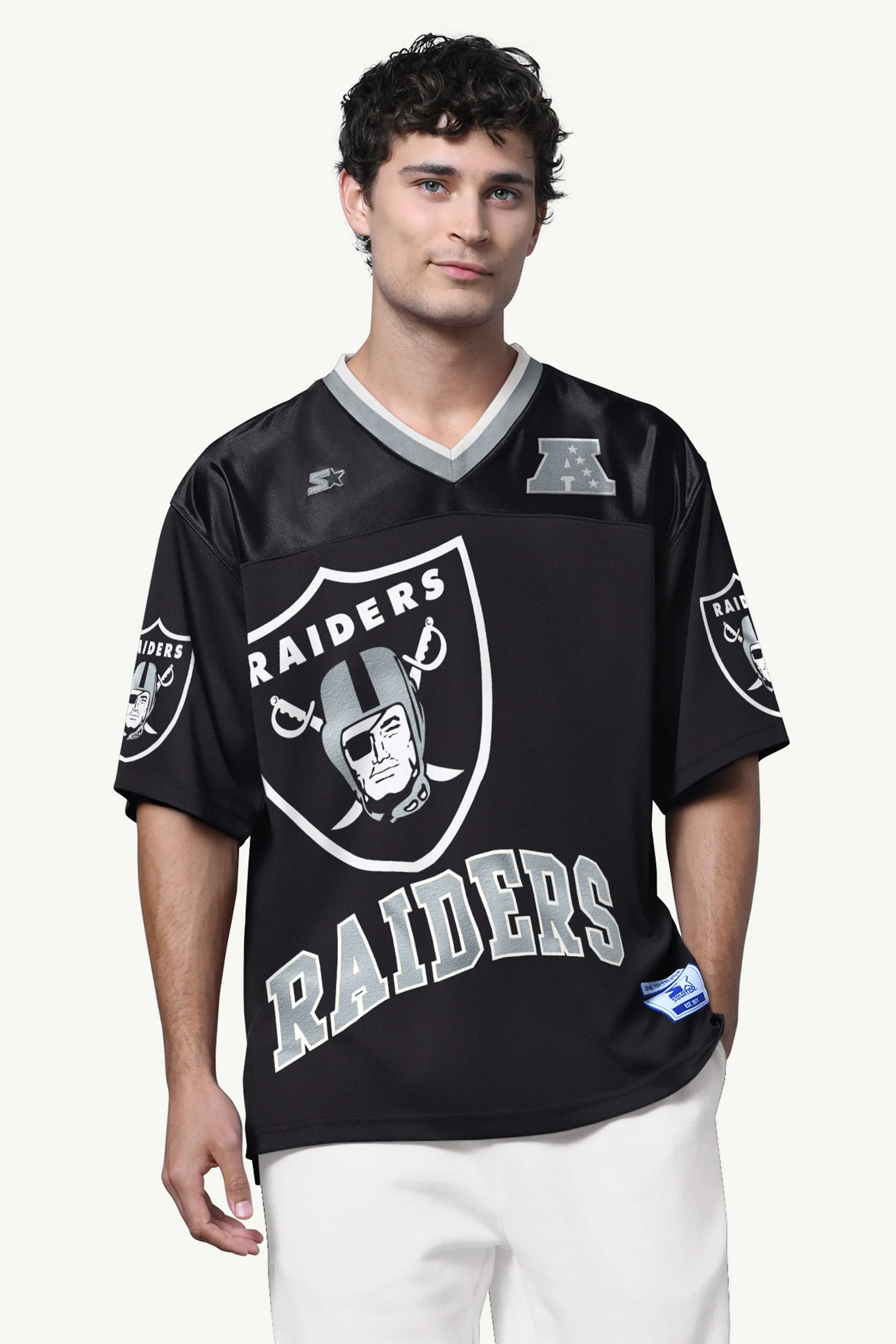 MENS LAS VEGAS RAIDERS FORWARD PASS JERSEY sold by Starter