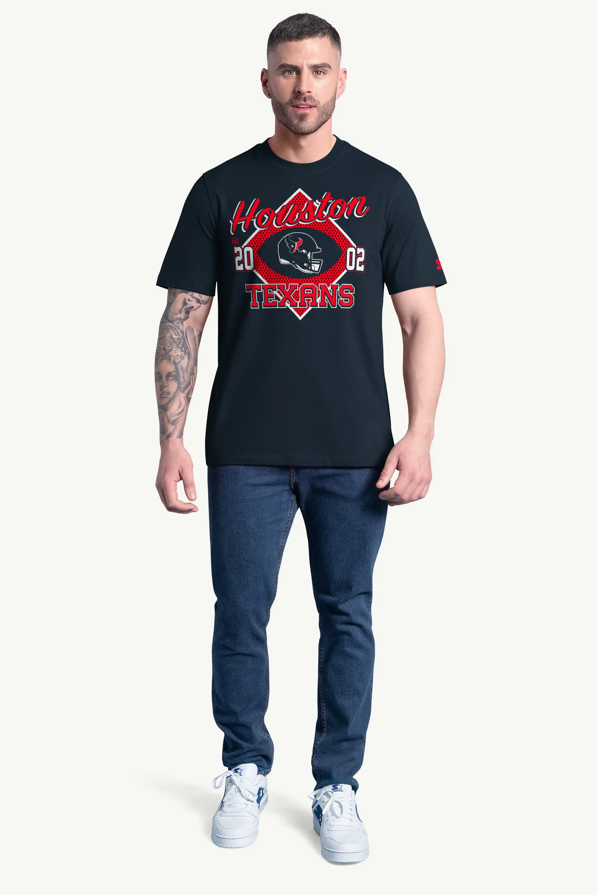 MENS HOUSTON TEXANS SHORT SLEEVE T SHIRT sold by Starter product image thumbnail 3
