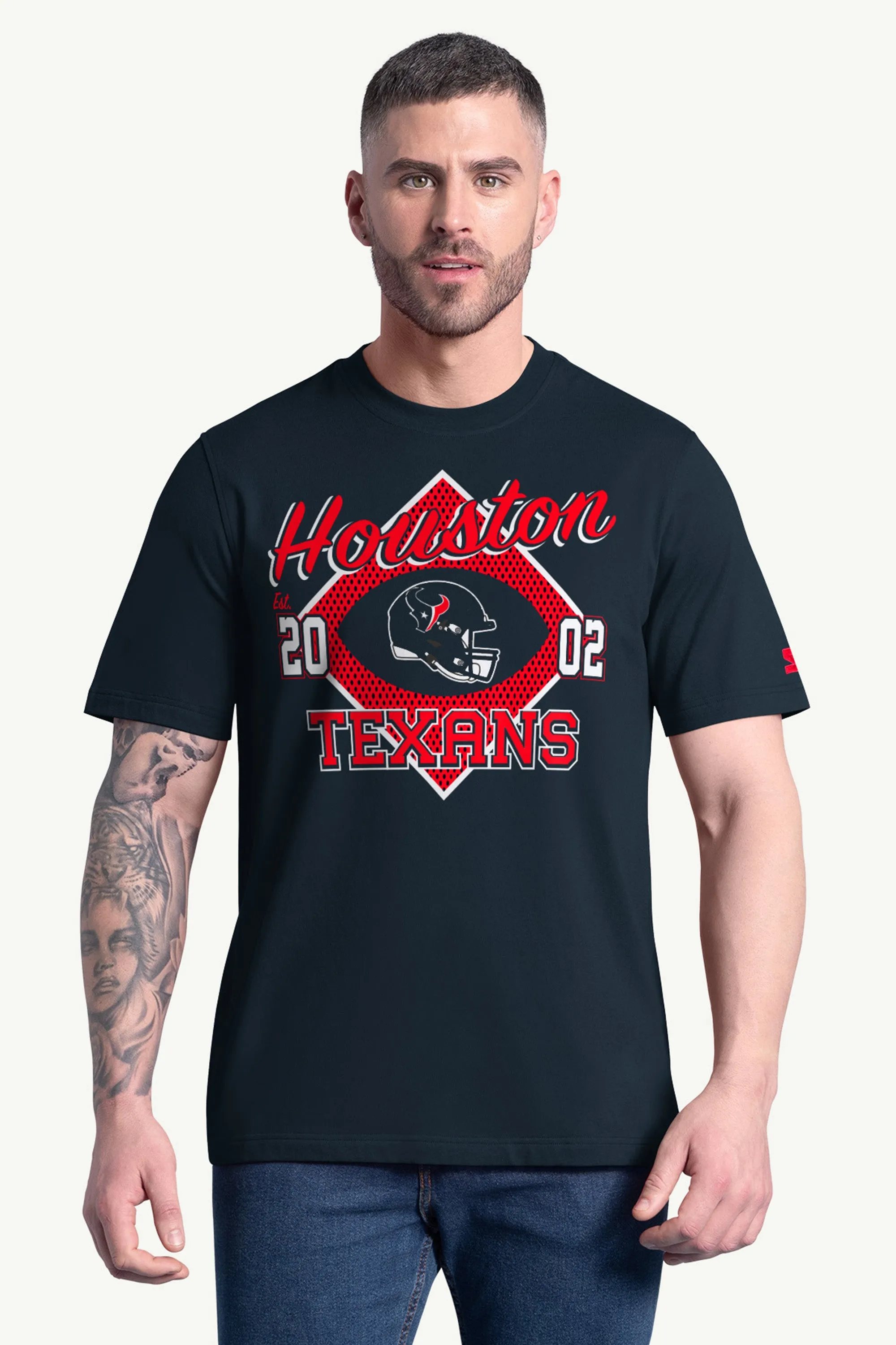 MENS HOUSTON TEXANS SHORT SLEEVE T SHIRT sold by Starter