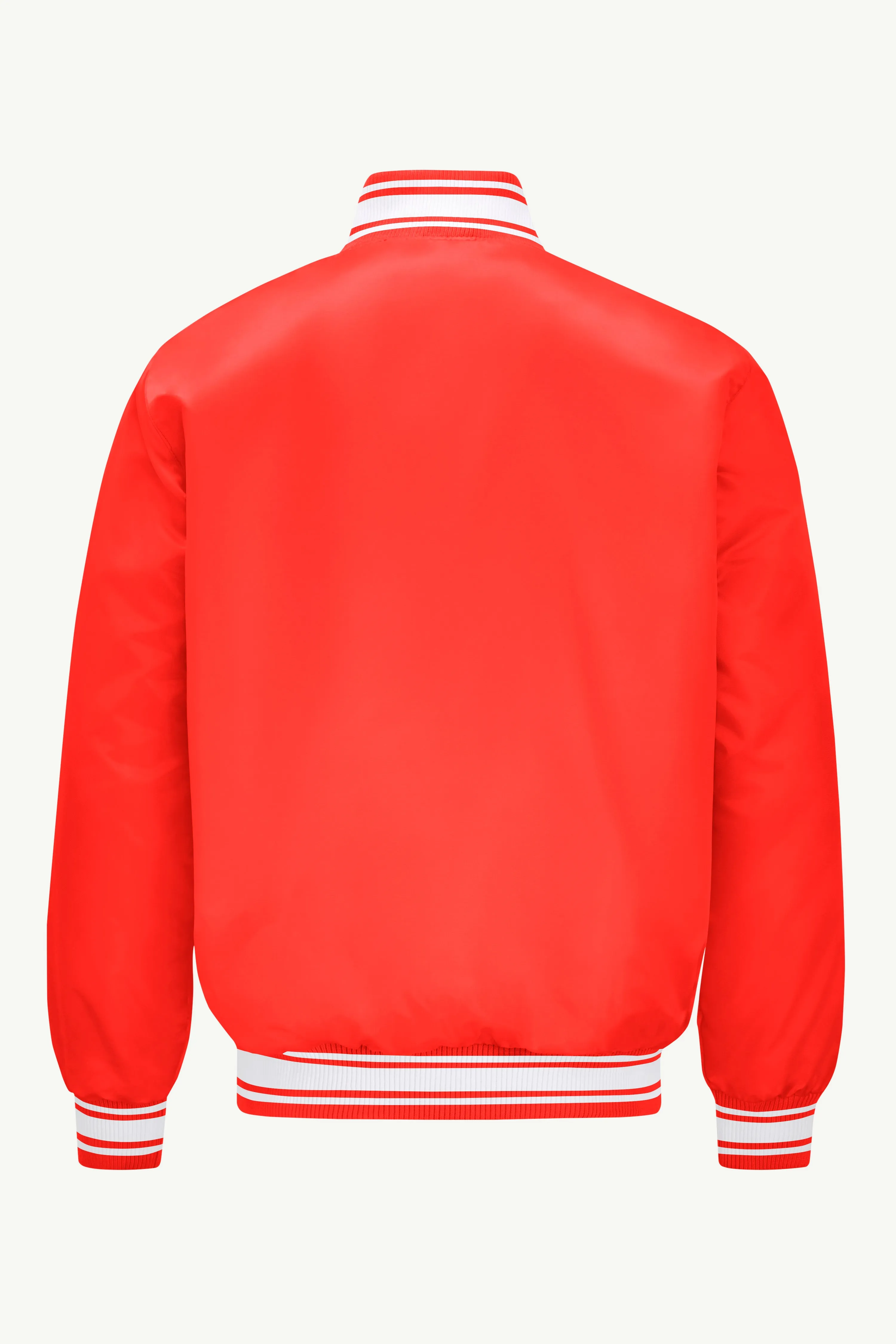 MENS CHICAGO BULLS PRINTED GRAPHIC SATIN VARSITY JACKET sold by Starter product image thumbnail 2