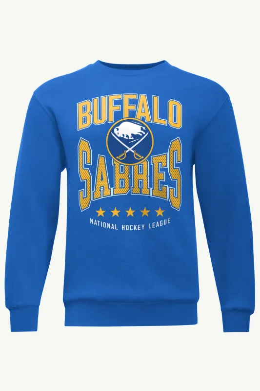 MENS BUFFALO SABRES CENTER SQUEEZE SWEATSHIRT made by Starter