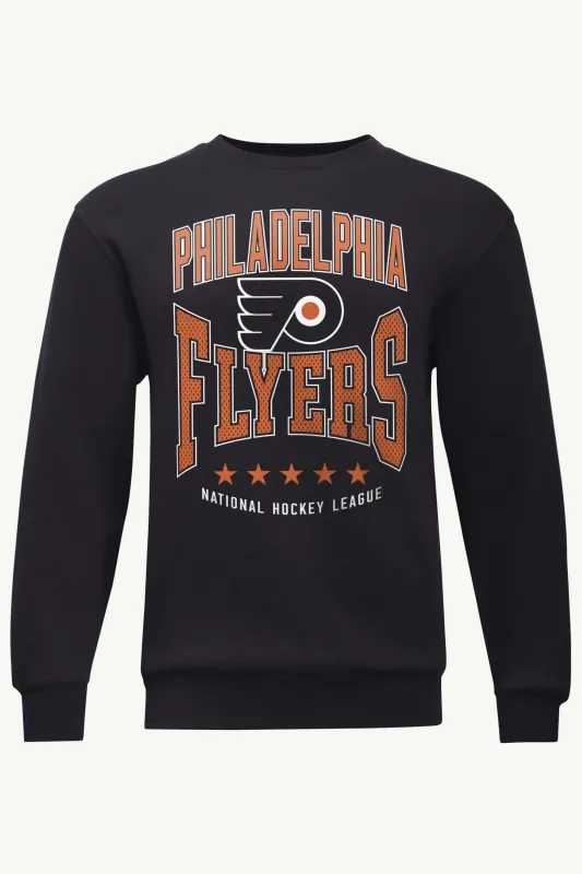 MENS PHILADELPHIA FLYERS CENTER SQUEEZE SWEATSHIRT made by Starter