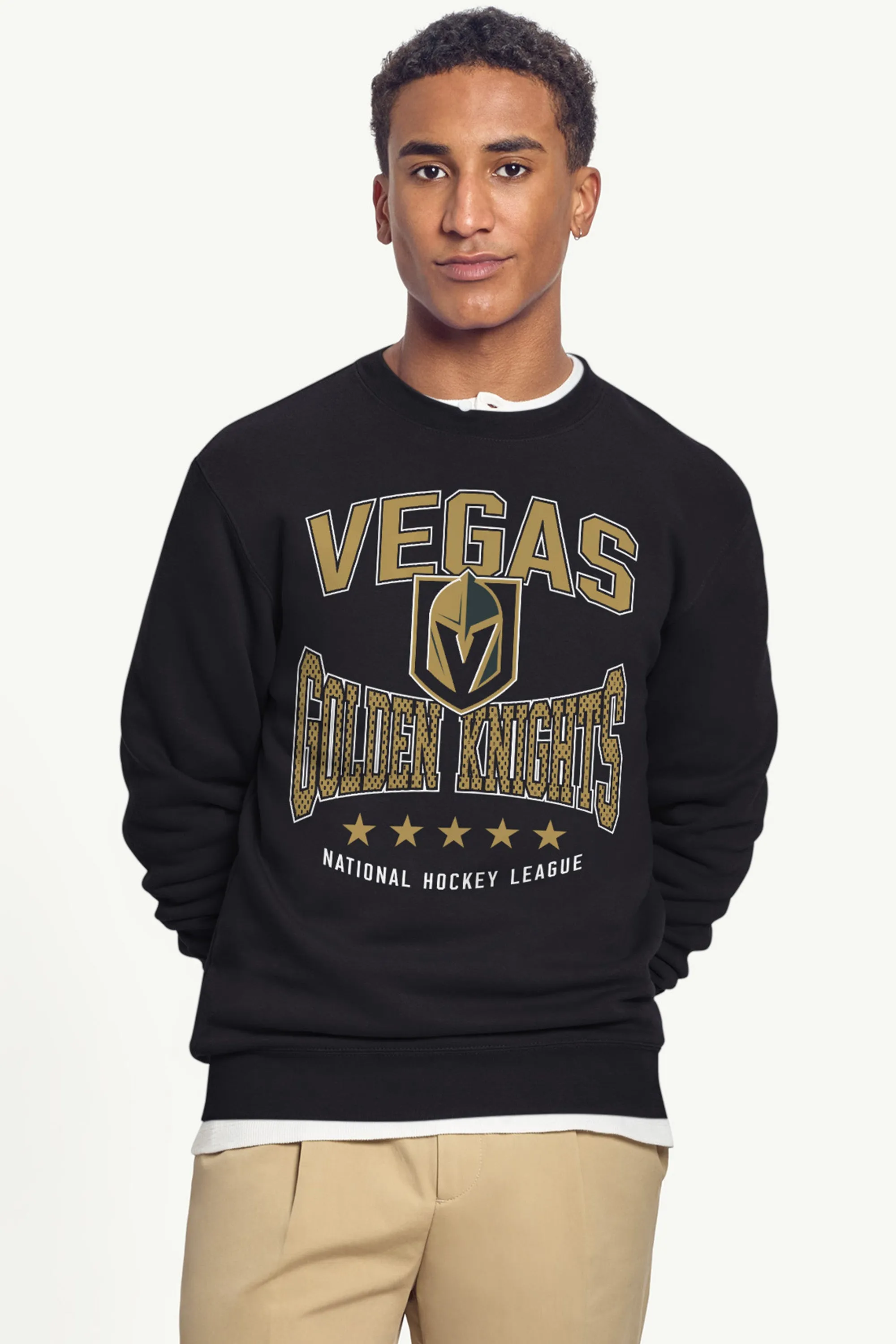 MENS VEGAS GOLDEN KNIGHTS CENTER SQUEEZE SWEATSHIRT sold by Starter product image thumbnail 3