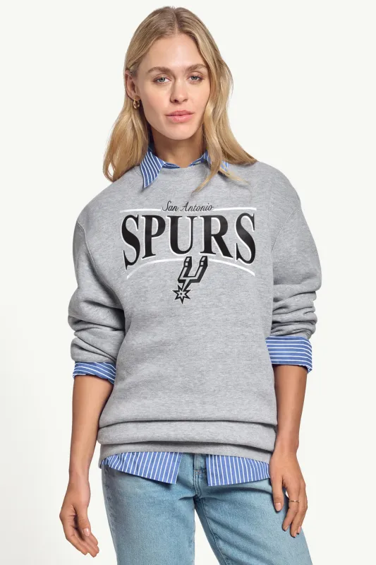WOMENS SAN ANTONIO SPURS ARCH SWEATSHIRT made by Starter
