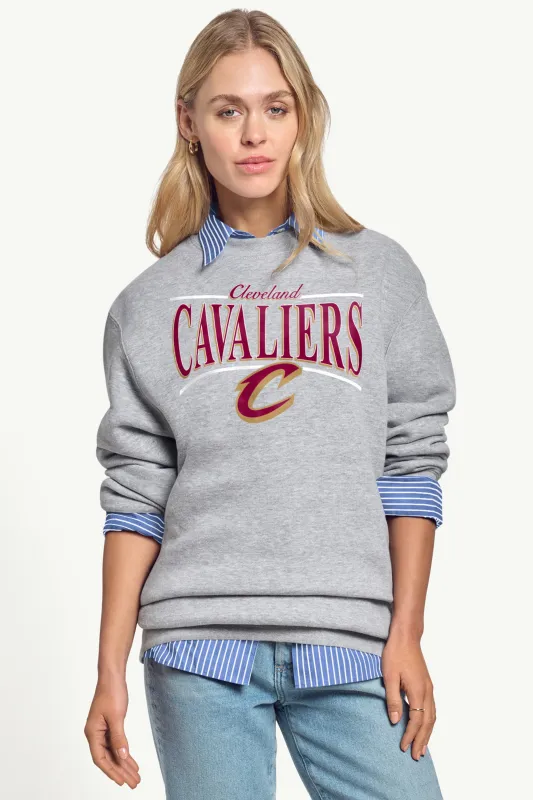 WOMENS CLEVELAND CAVALIERS ARCH SWEATSHIRT made by Starter
