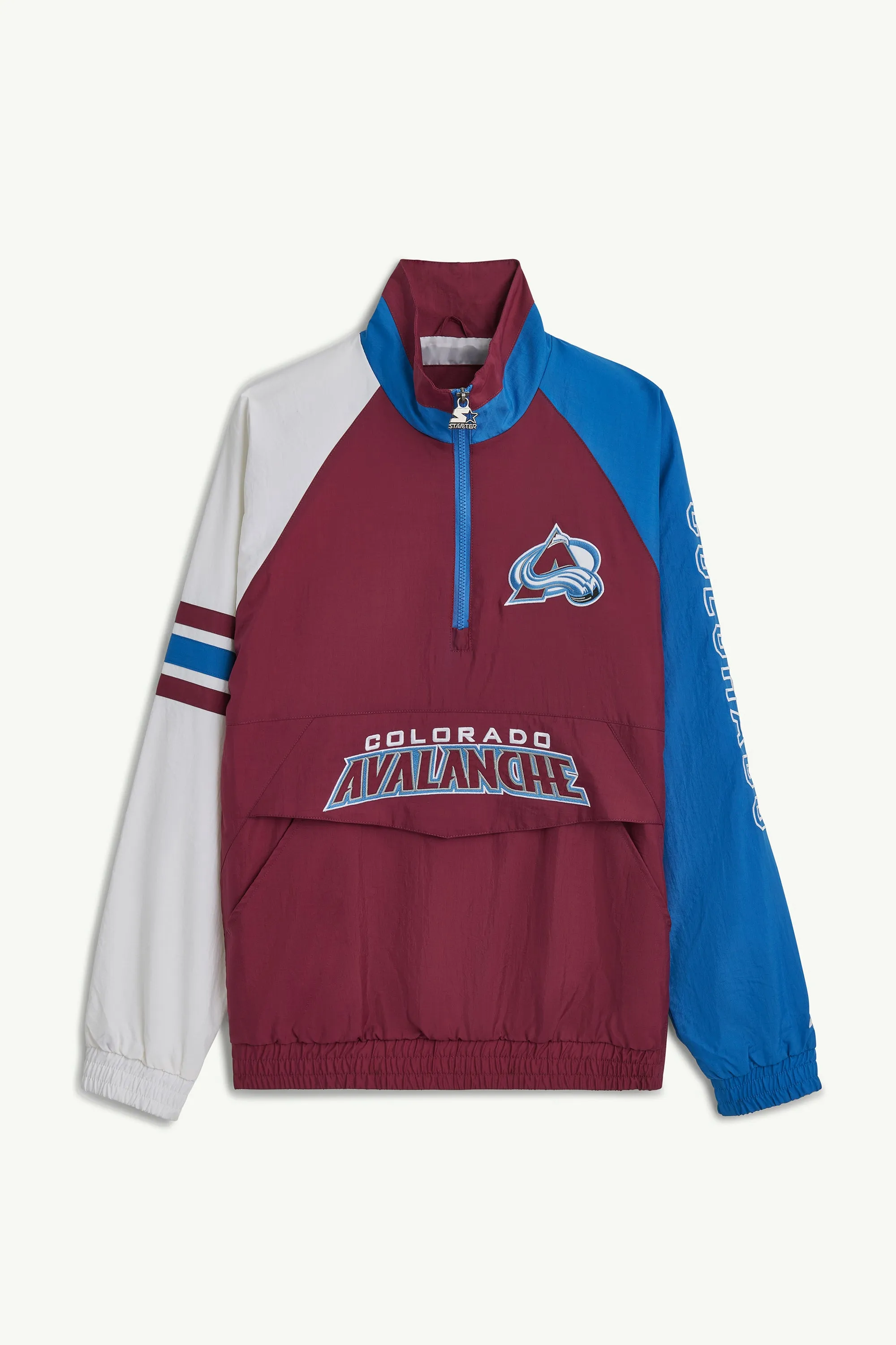 COLORADO AVALANCHE ELITE HALF ZIP PULLOVER sold by Starter