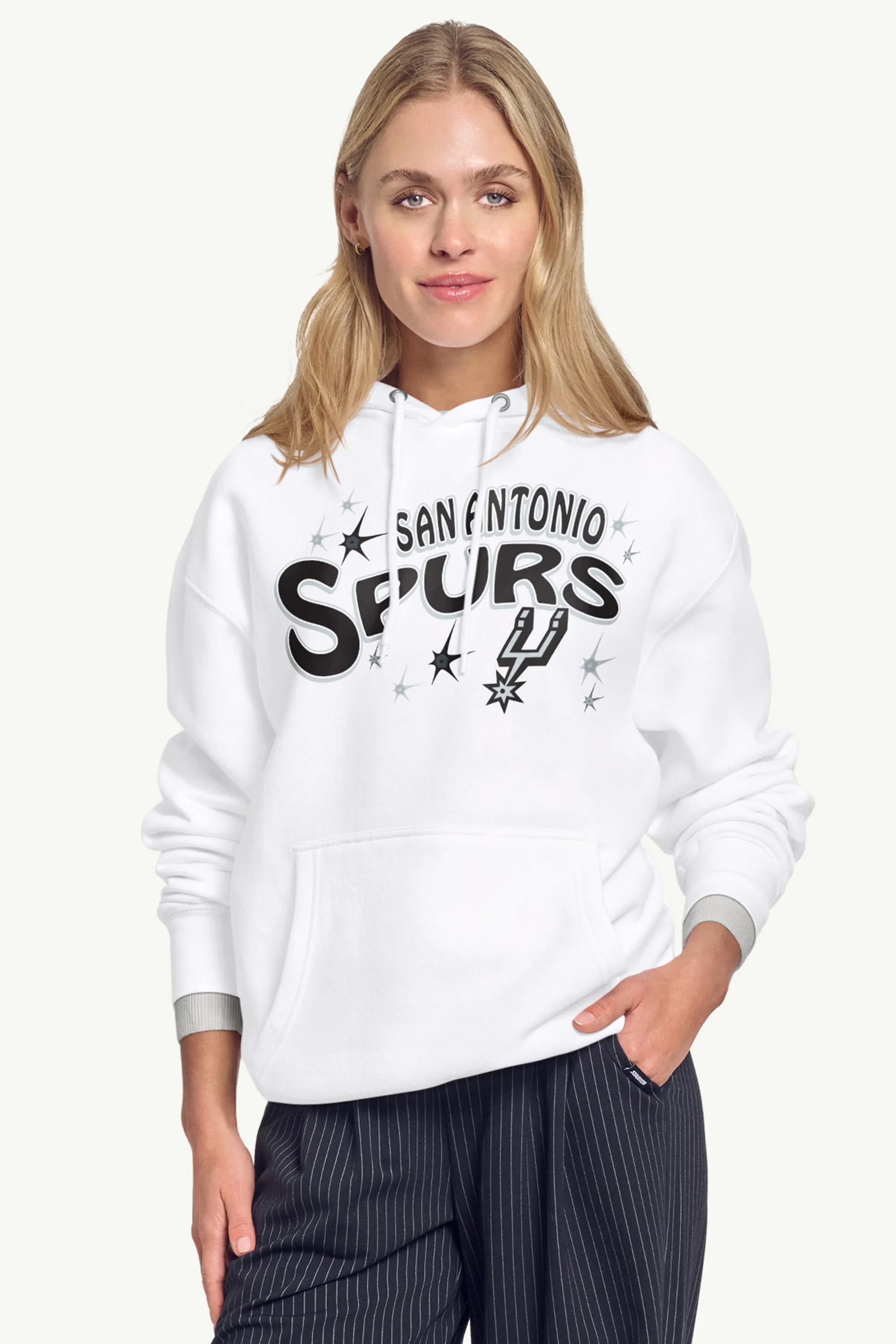 WOMENS SAN ANTONIO SPURS FIREWORKS HOODIE sold by Starter