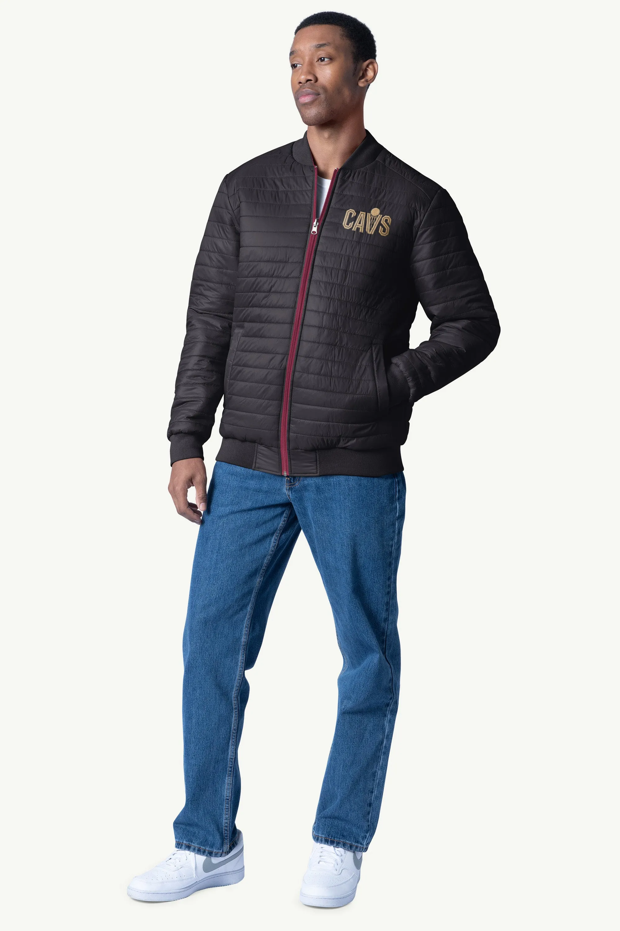 MENS CLEVELAND CAVALIERS REVERSIBLE JACKET sold by Starter product image thumbnail 5