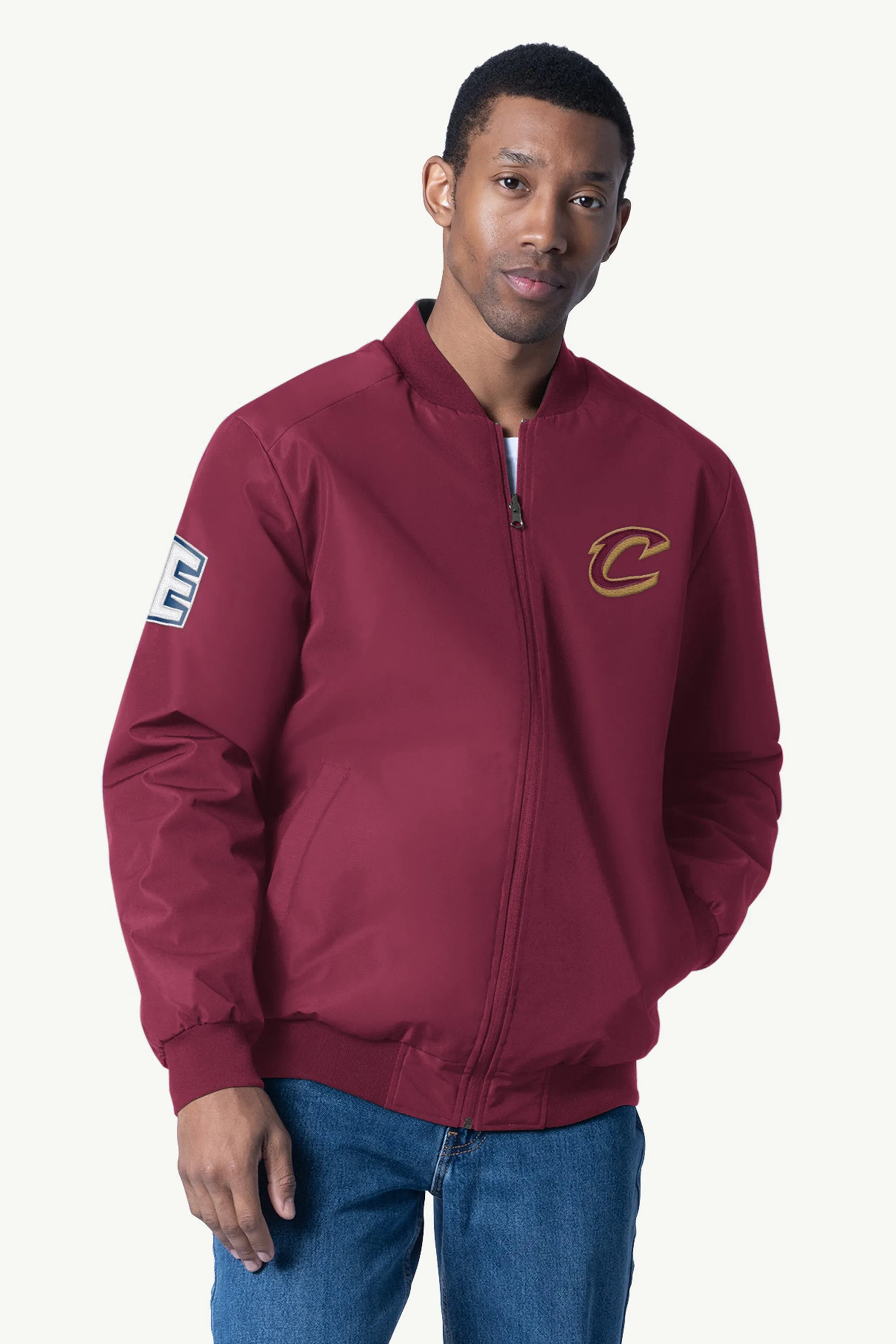 MENS CLEVELAND CAVALIERS REVERSIBLE JACKET sold by Starter product image thumbnail 2