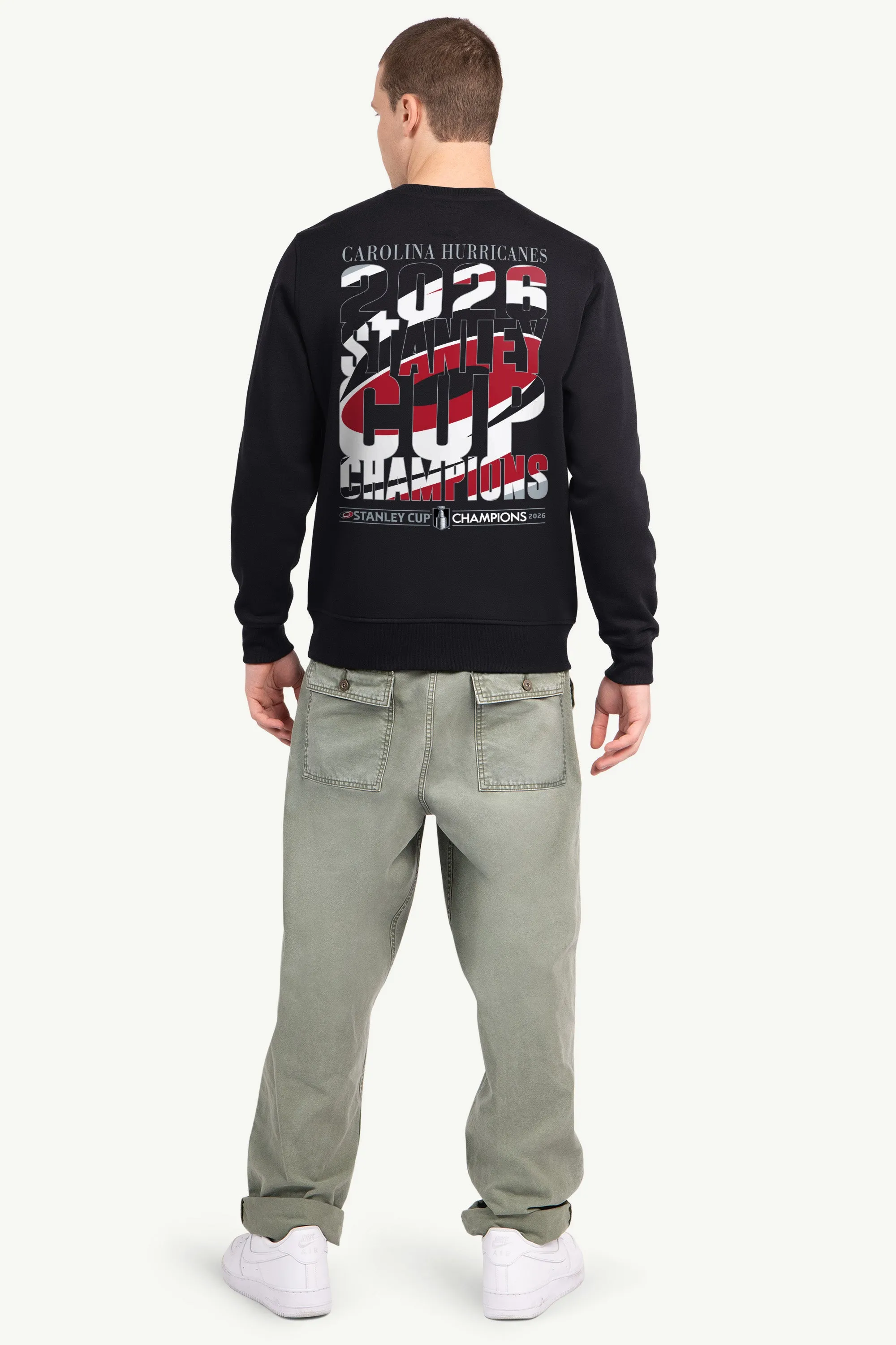 MENS CAROLINA HURRICANES NHL STANLEY CUP CHAMPS SWEATSHIRT sold by Starter product image thumbnail 4