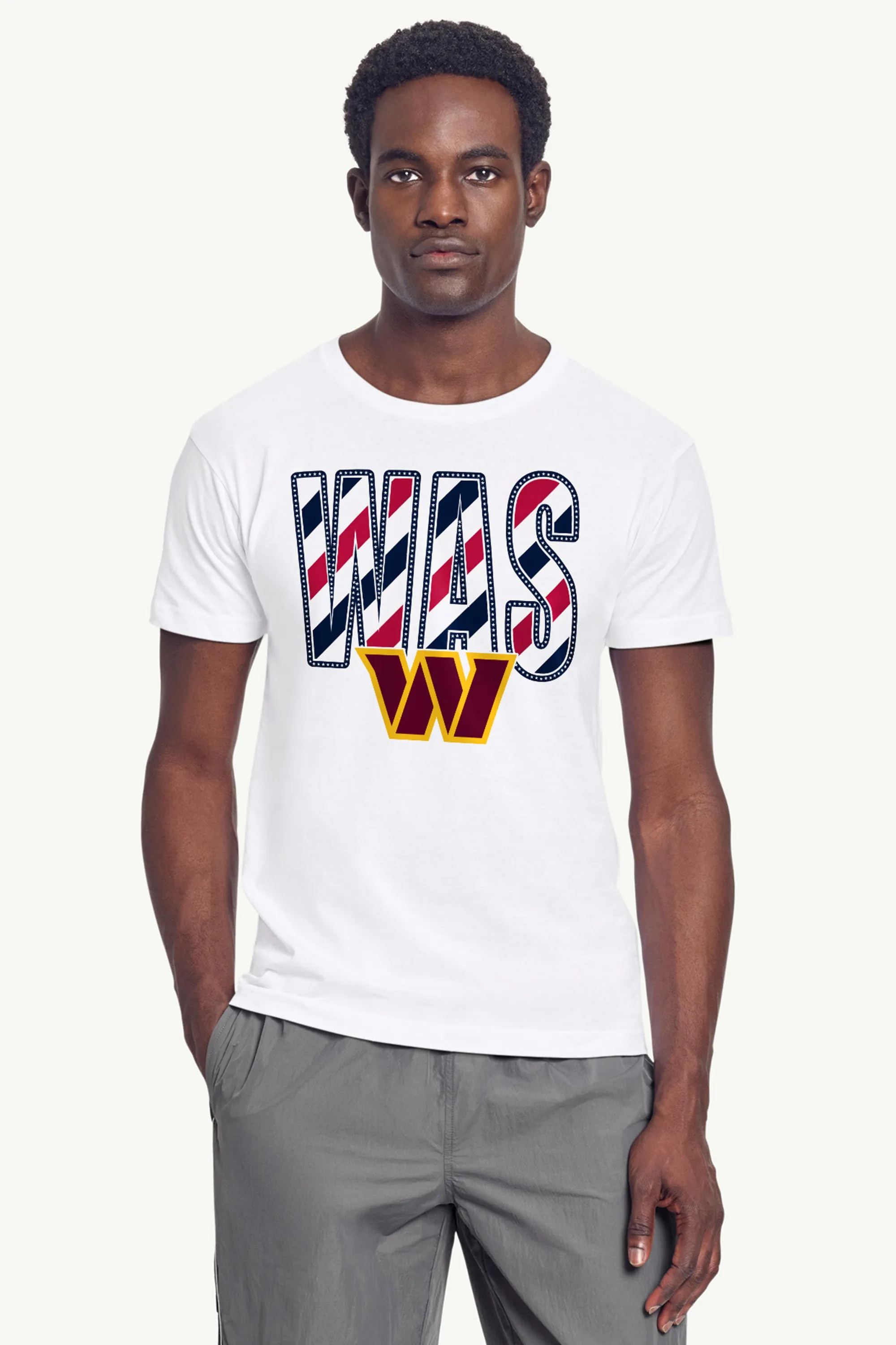 MENS WASHINGTON COMMANDERS STARS AND STRIPES T SHIRT sold by Starter product image thumbnail 4