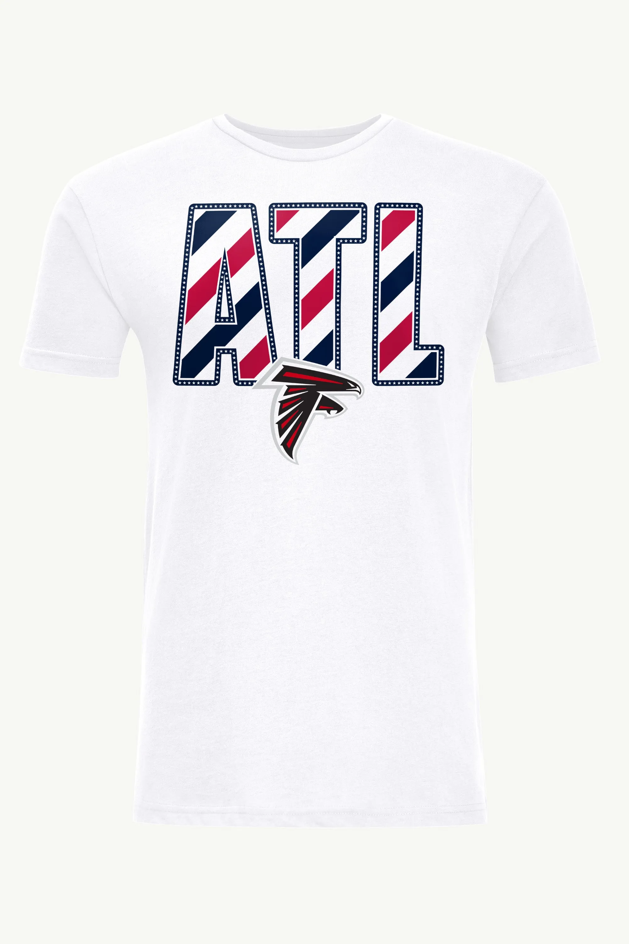 MENS ATLANTA FALCONS STARS AND STRIPES T SHIRT sold by Starter