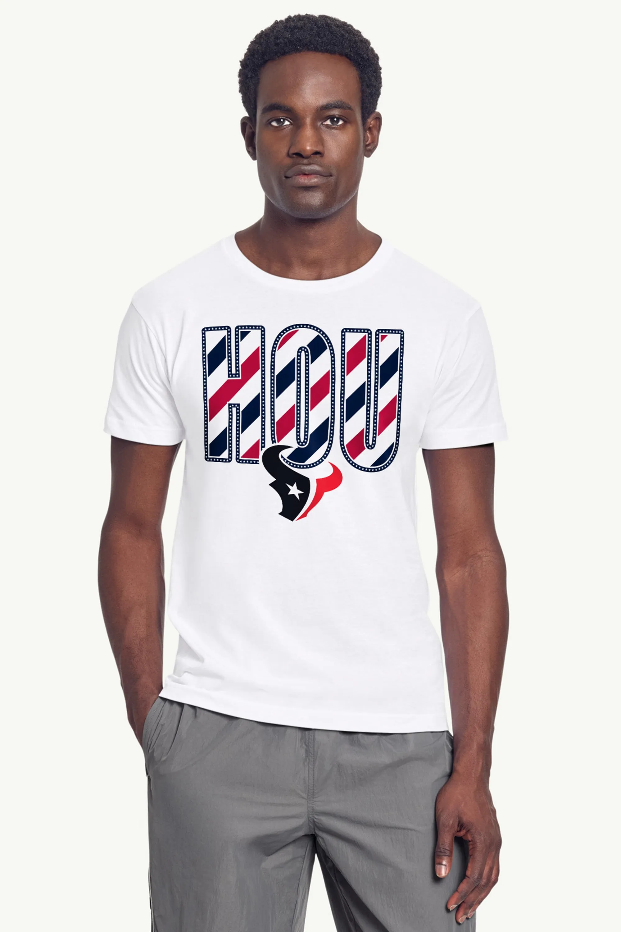 MENS HOUSTON TEXANS STARS AND STRIPES T SHIRT sold by Starter product image thumbnail 4