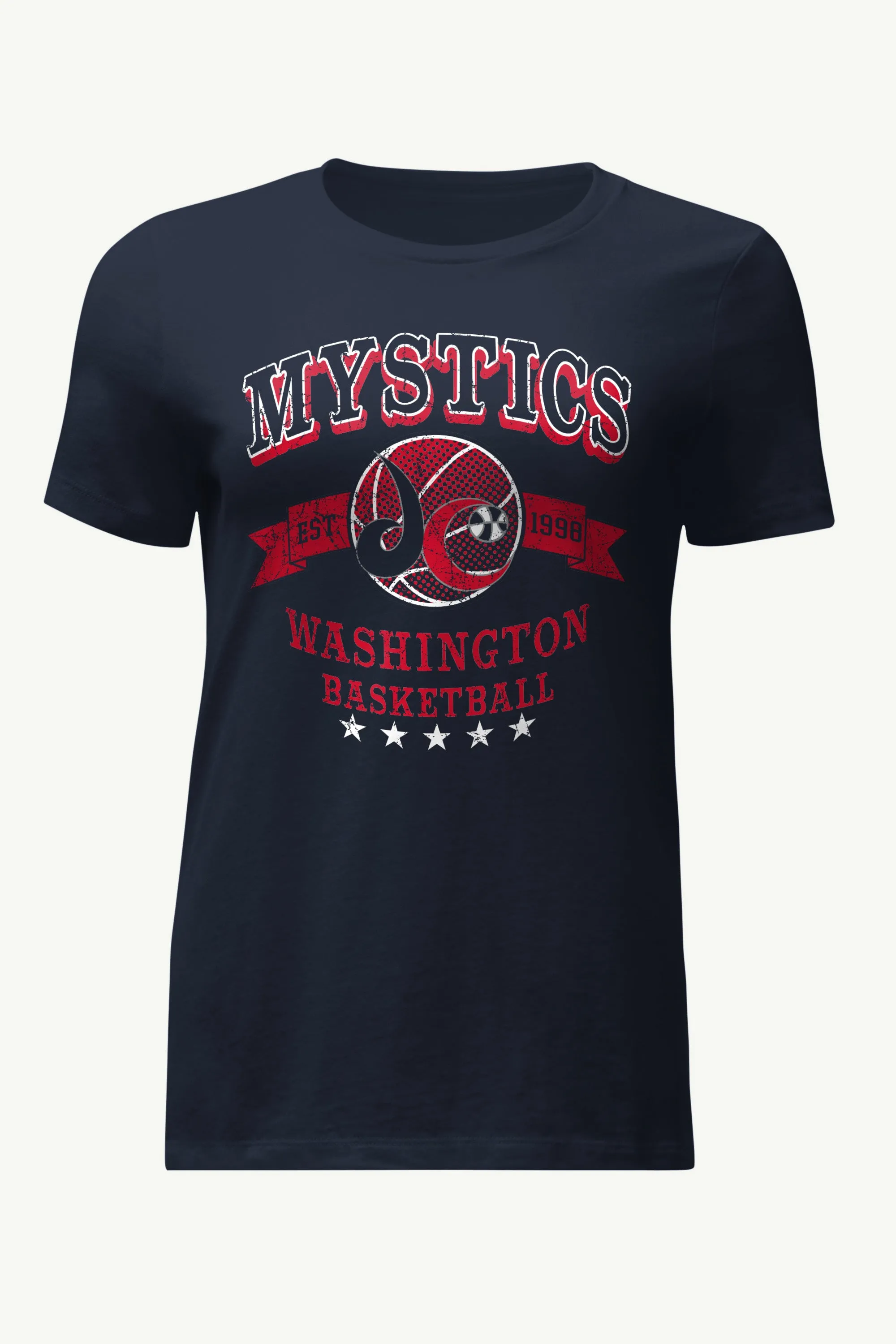 WOMENS WNBA WASHINGTON MYSTICS BLEACHERS & BANNER T SHIRT sold by Starter