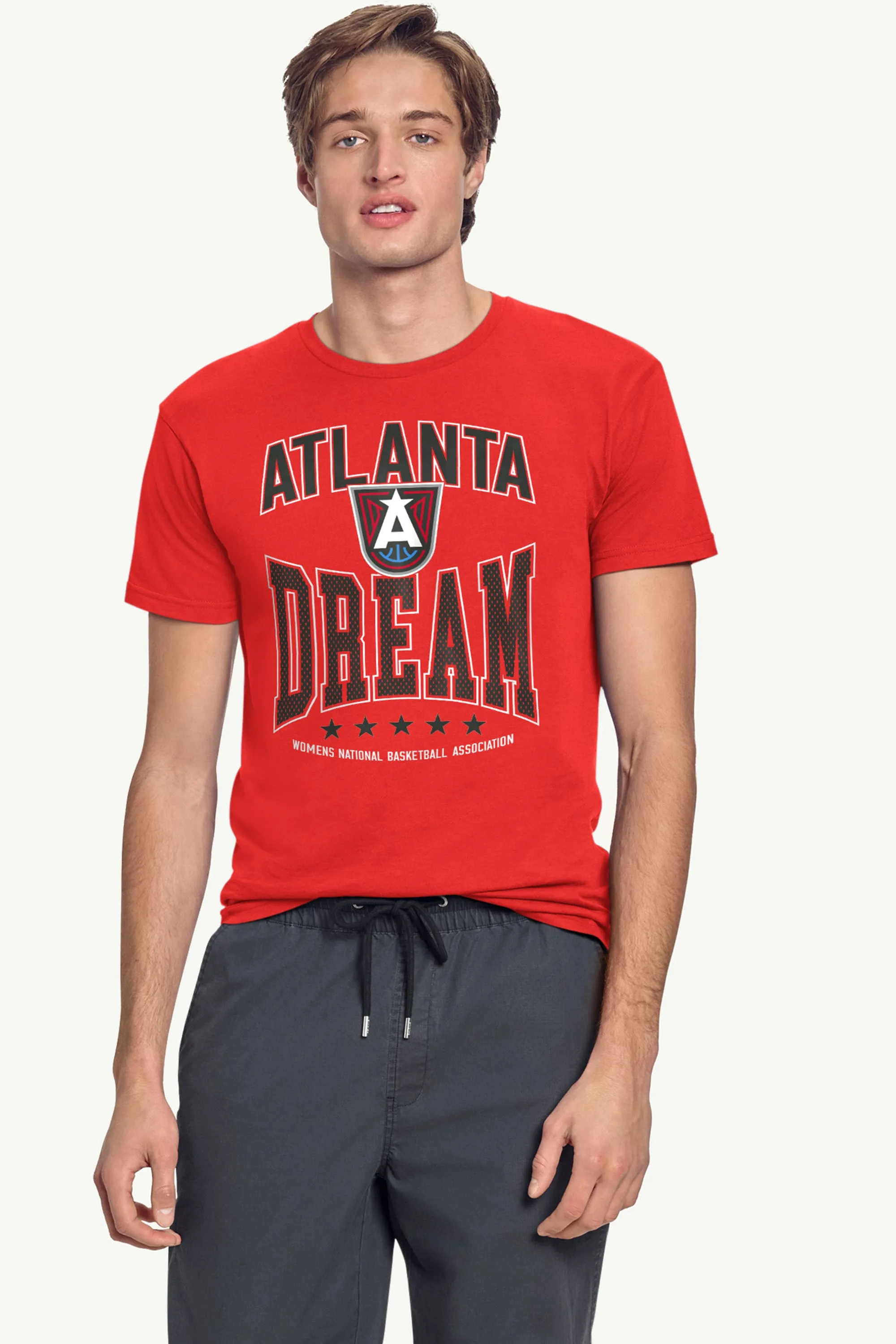 MENS WNBA ATLANTA DREAM CENTER SQUEEZE T SHIRT sold by Starter product image thumbnail 4