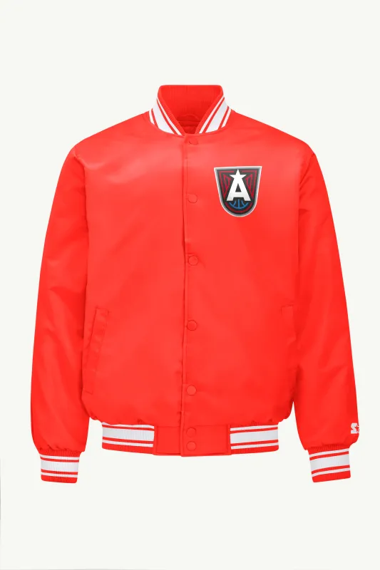 MENS WNBA ATLANTA DREAM VARSITY JACKET made by Starter