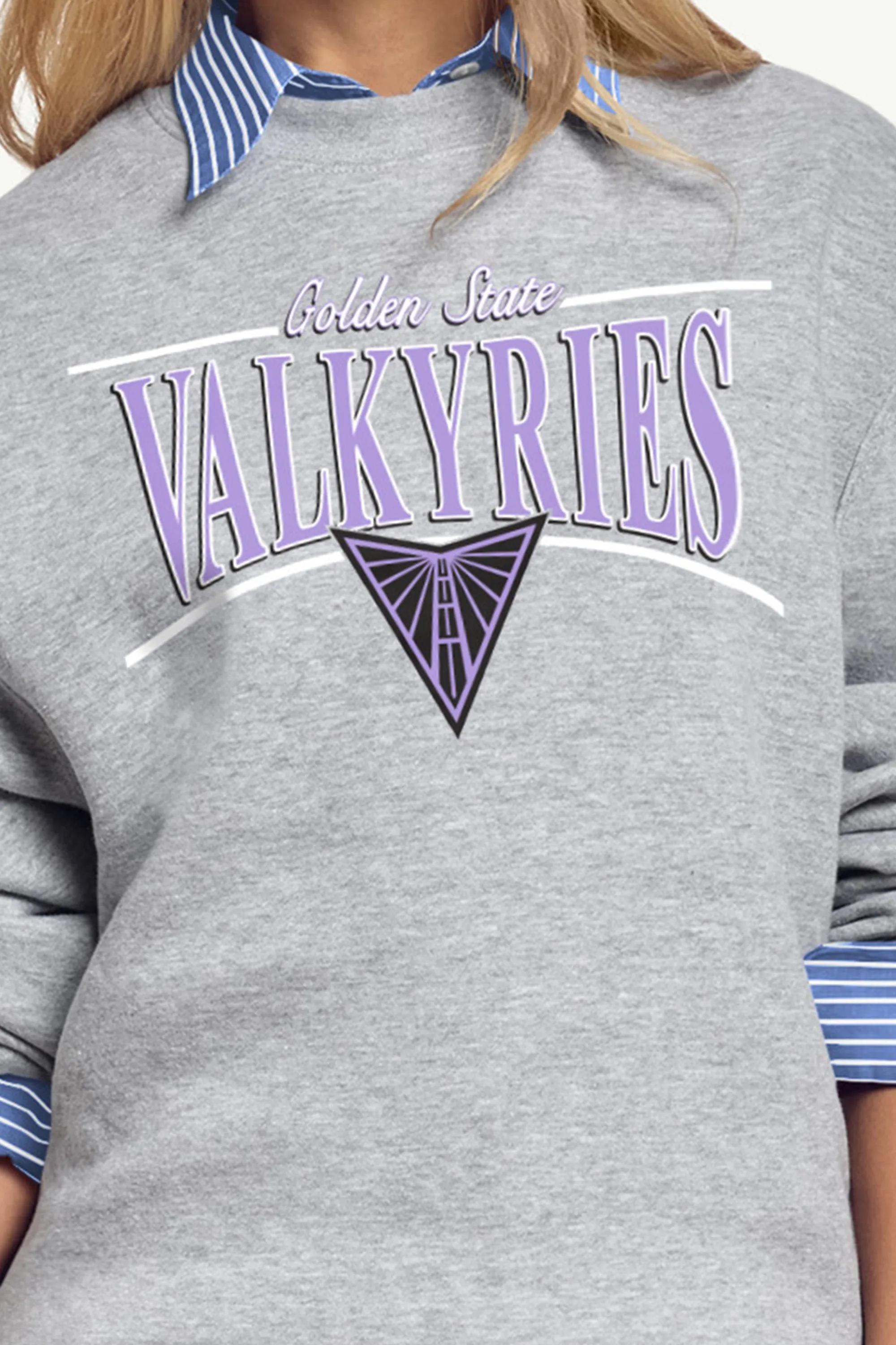 WOMENS WNBA GOLDEN STATE VALKYRIES ARCH SWEATSHIRT sold by Starter product image thumbnail 2