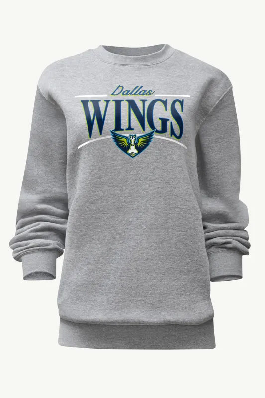WOMENS WNBA DALLAS WINGS ARCH SWEATSHIRT made by Starter