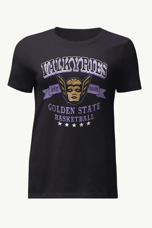WOMENS WNBA GOLDEN STATE VALKYRIES BLEACHERS & BANNER T SHIRT made by Starter
