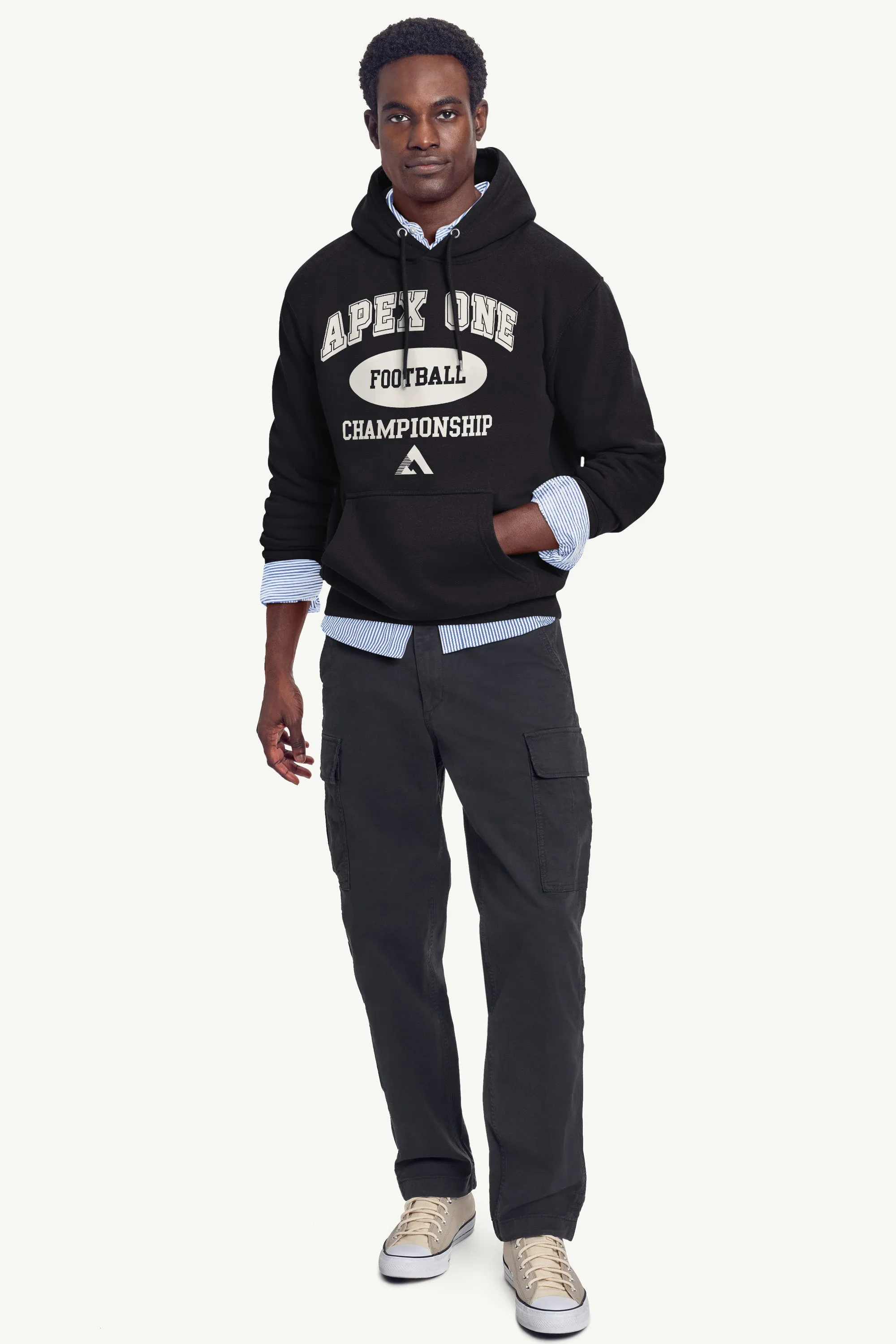 APEX ONE VARSITY CHAMPS FLEECE HOODIE sold by Starter product image thumbnail 4