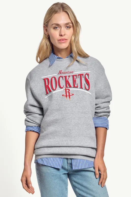 WOMENS HOUSTON ROCKETS ARCH SWEATSHIRT made by Starter