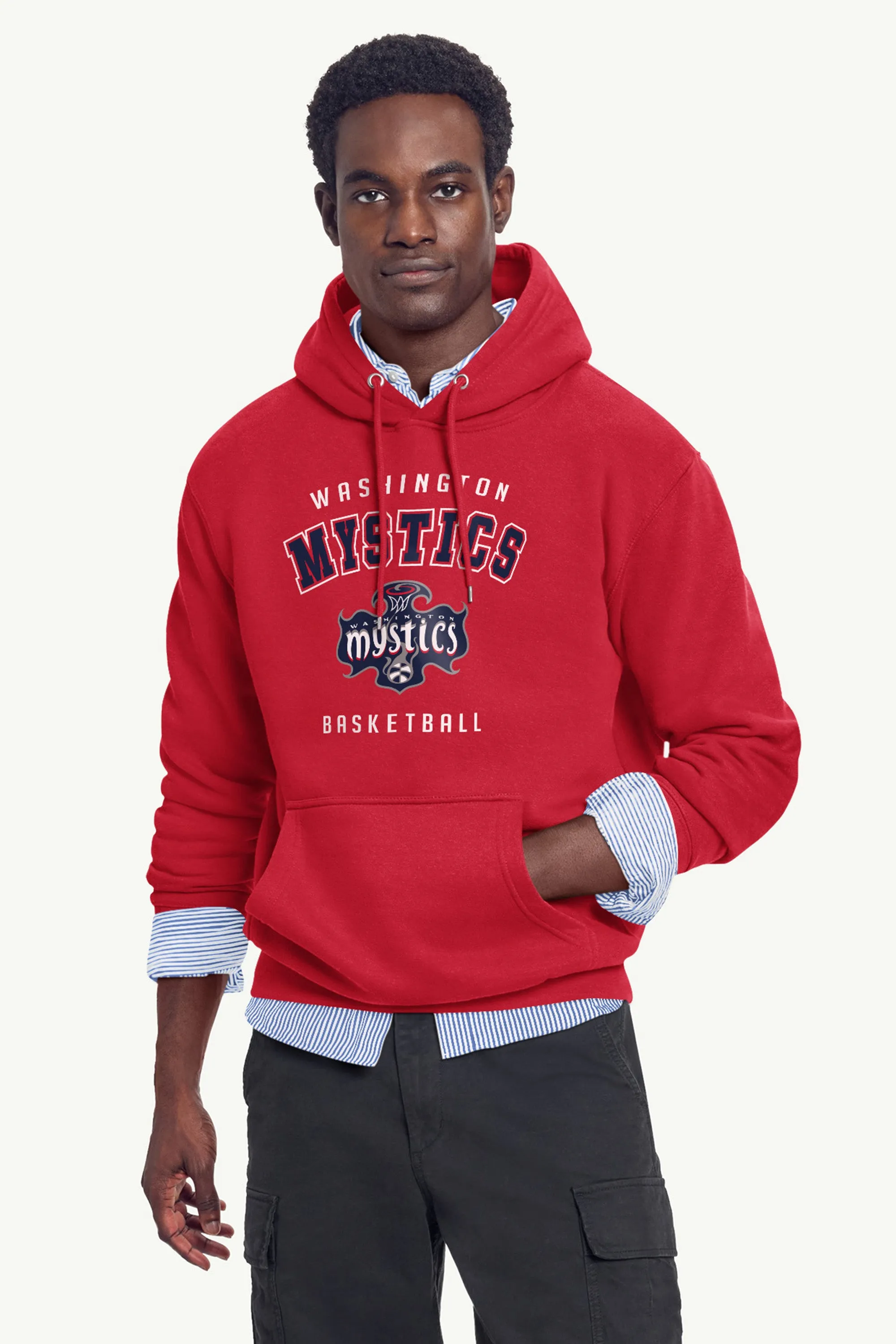 MENS WASHINGTON MYSTICS LOGO HOODIE sold by Starter product image thumbnail 3