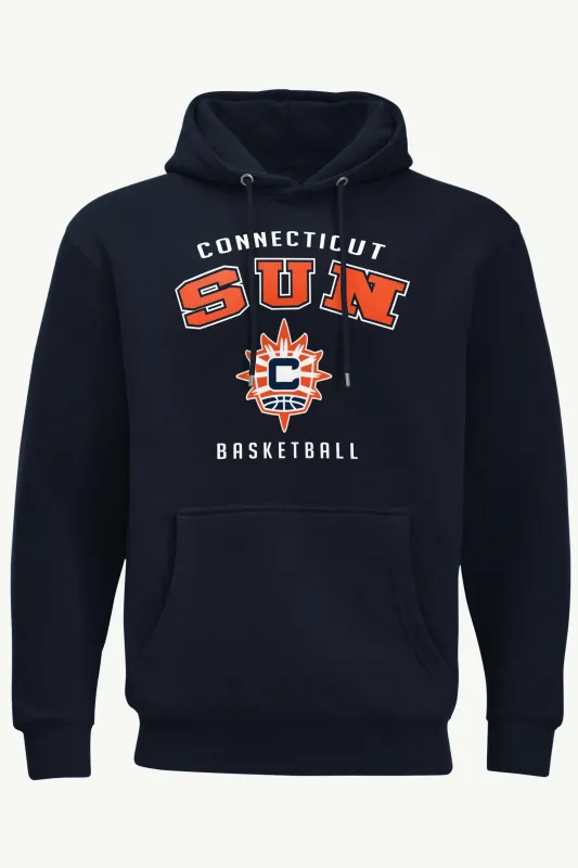 MENS CONNECTICUT SUN LOGO HOODIE made by Starter